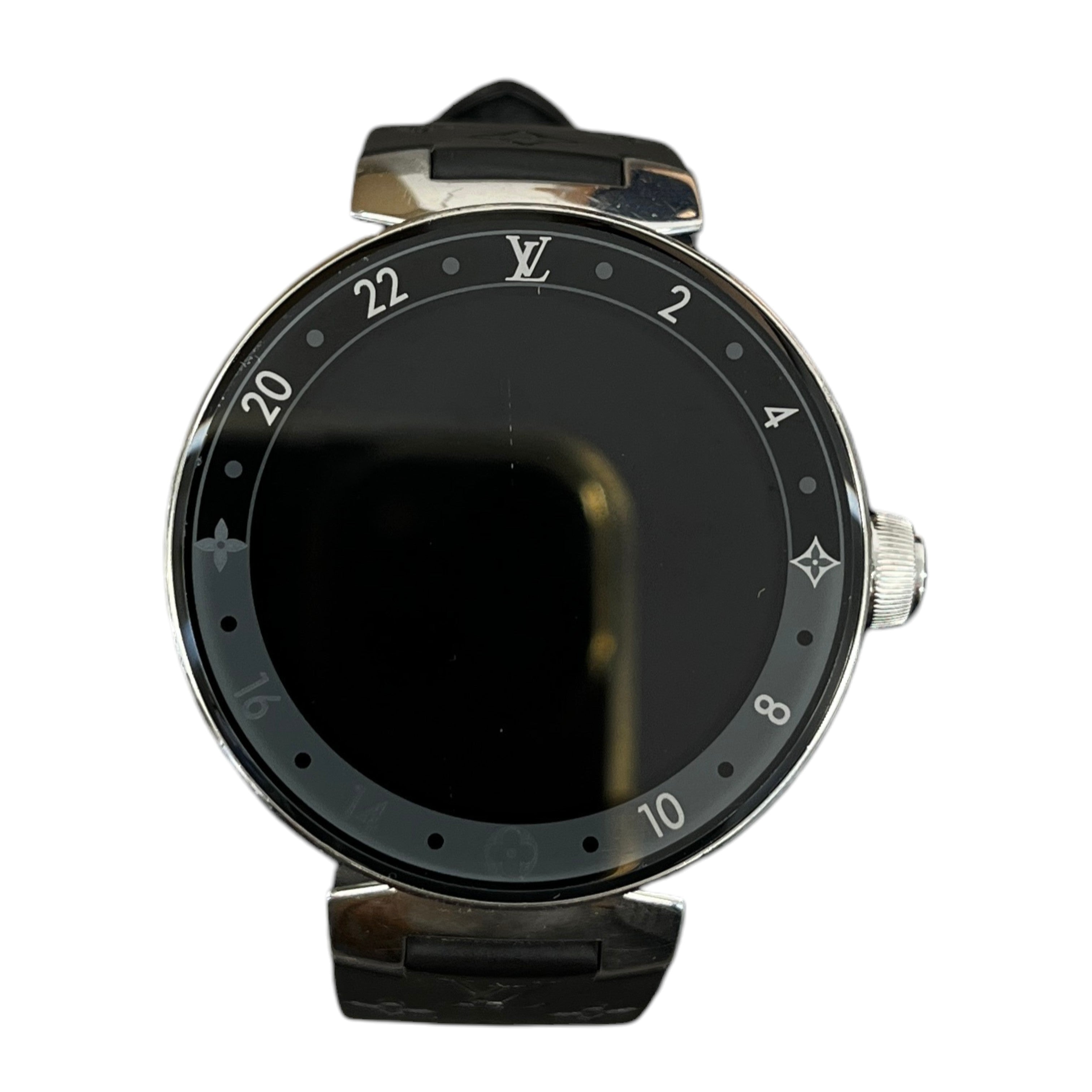 Men's Tambour Horizon Light Up Connected Watch Black