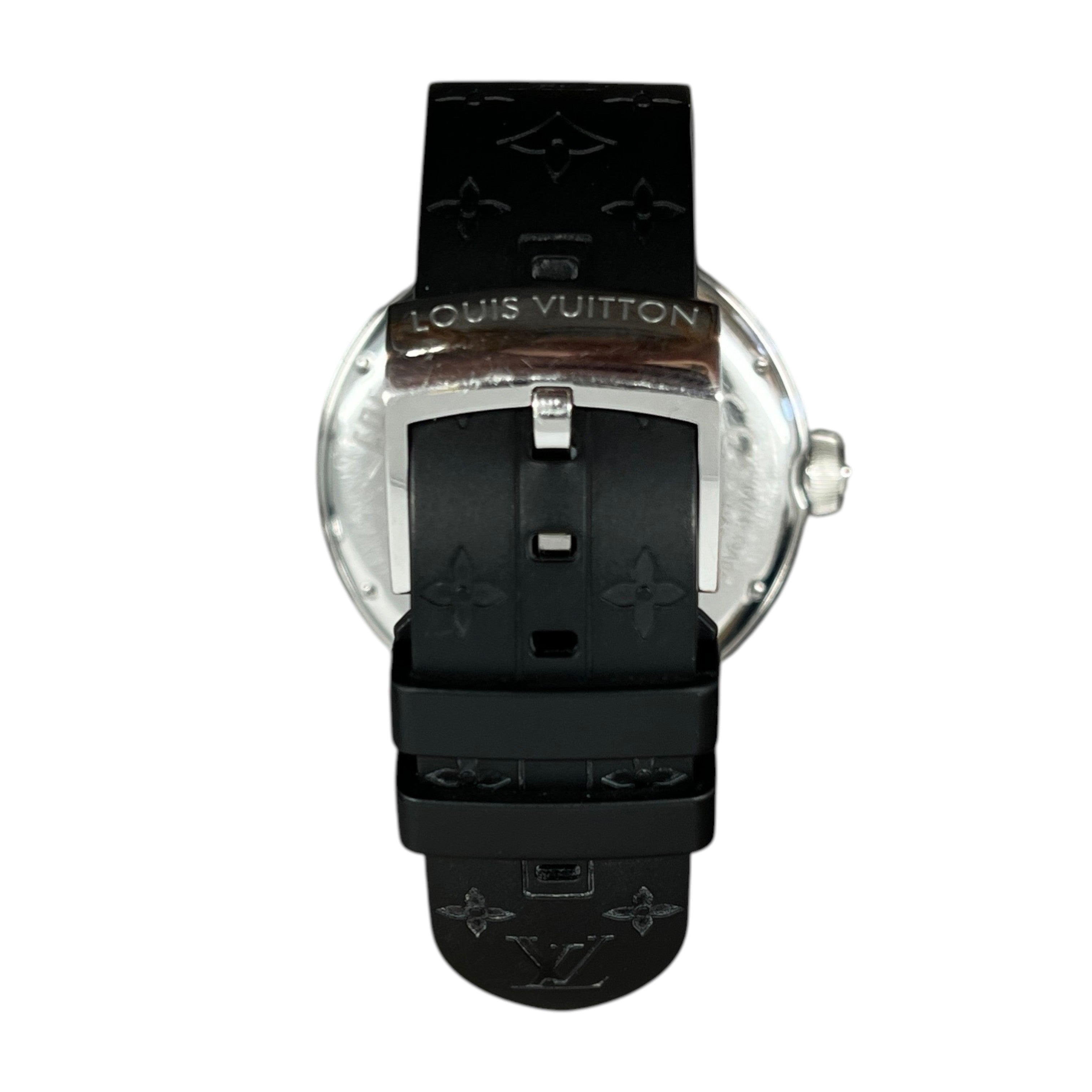 Men's Tambour Horizon Light Up Connected Watch Black