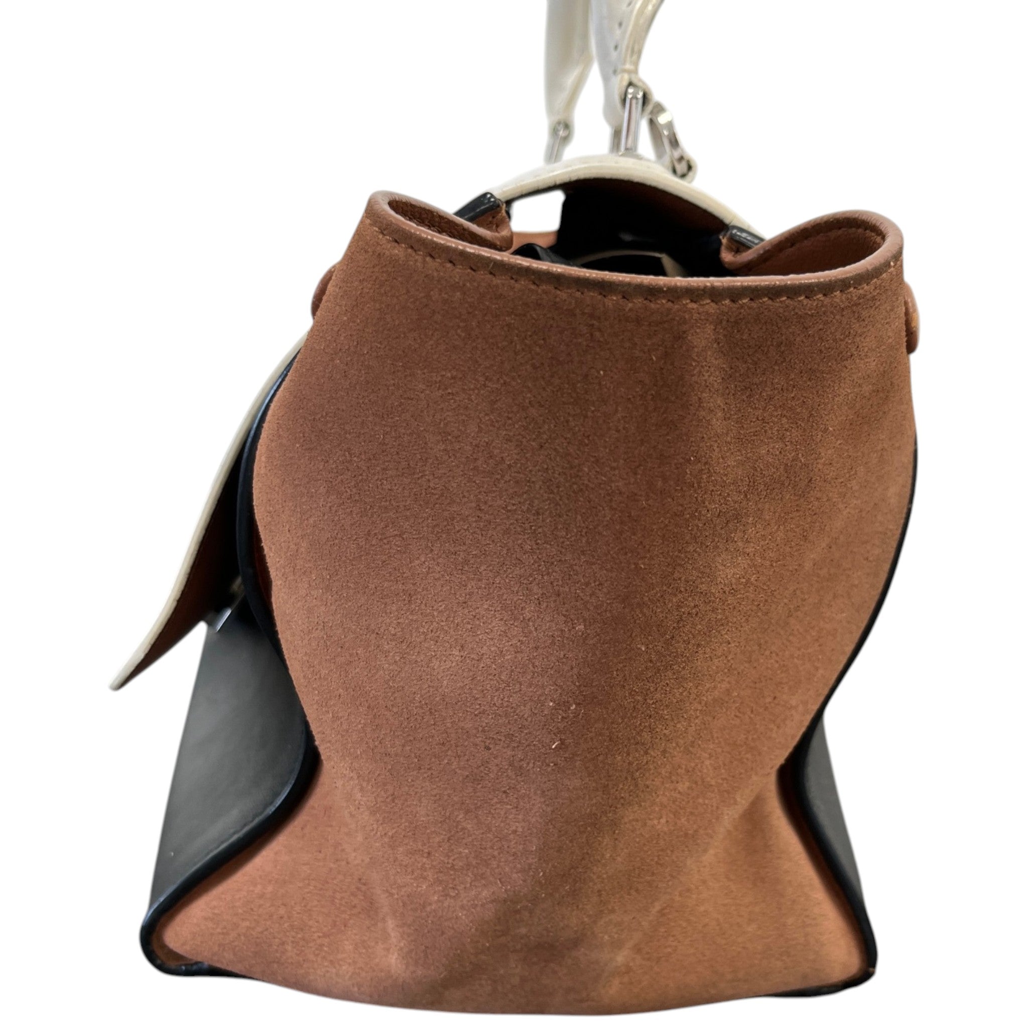 Women's Trapeze Handbag Cream