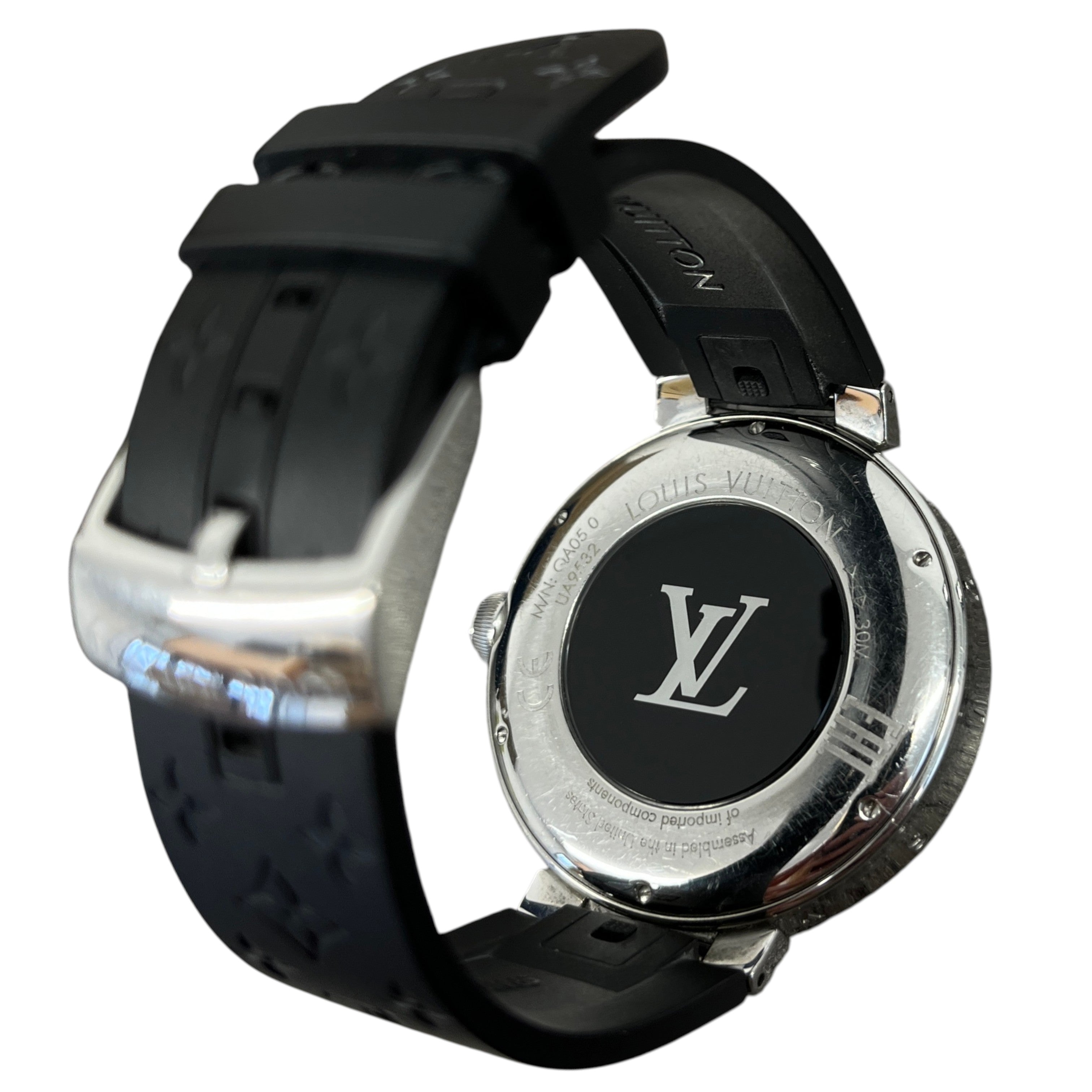 Men's Tambour Horizon Light Up Connected Watch Black