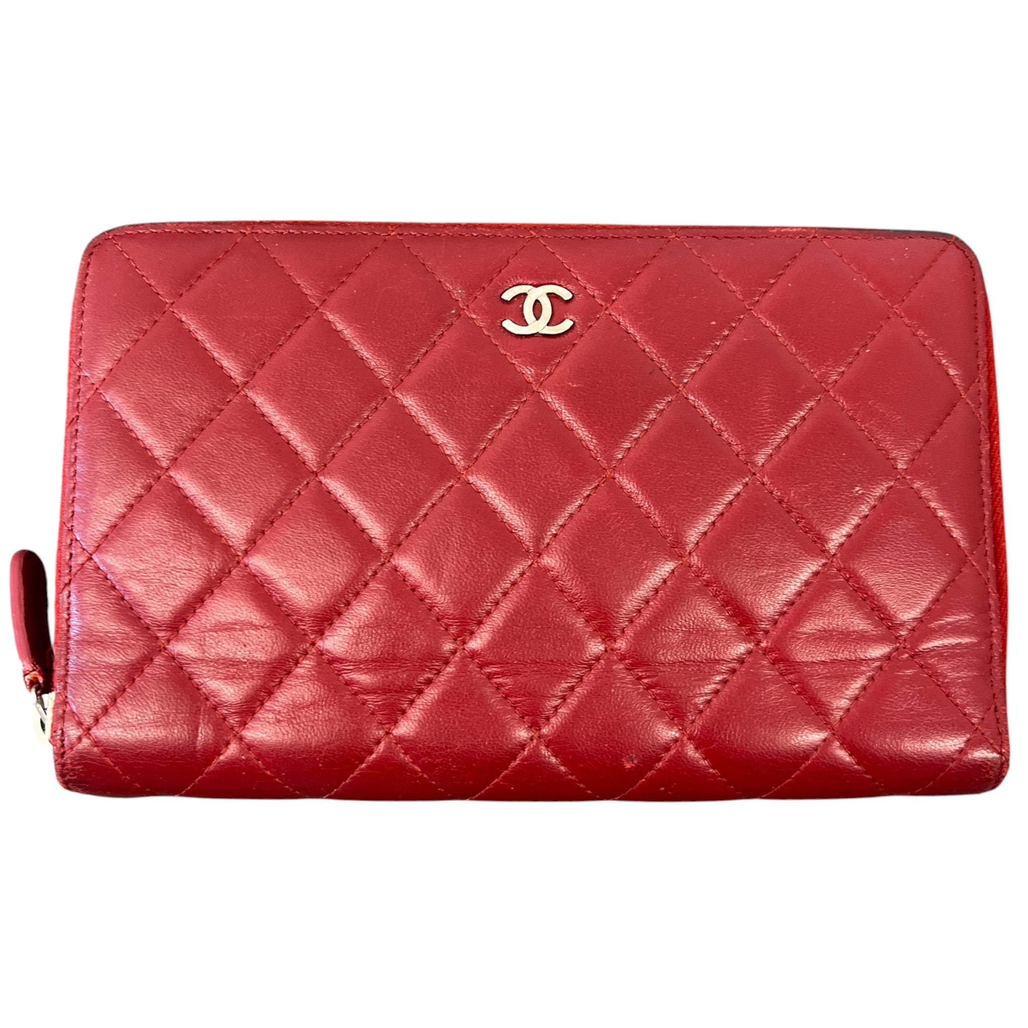 Women's Cc Logo Purse Red