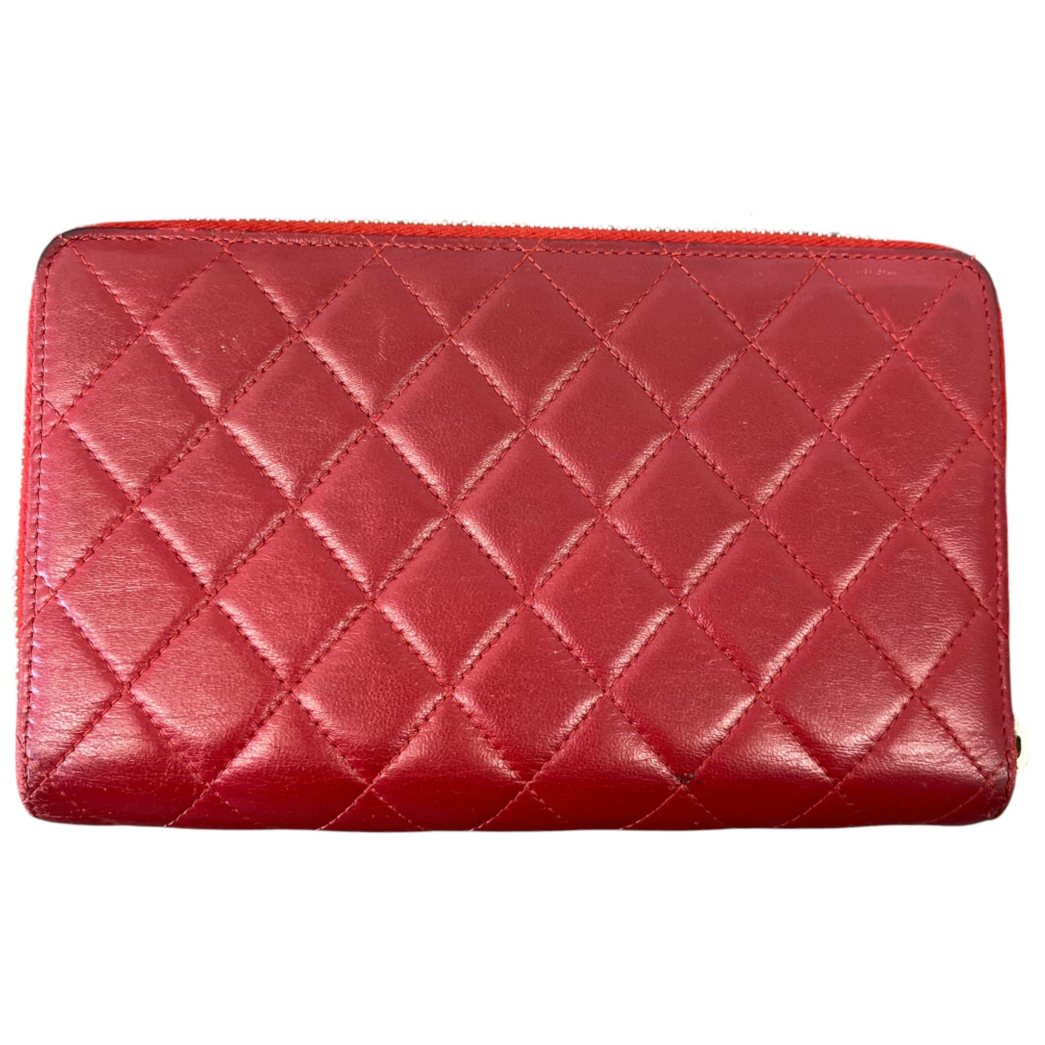 Women's Cc Logo Purse Red