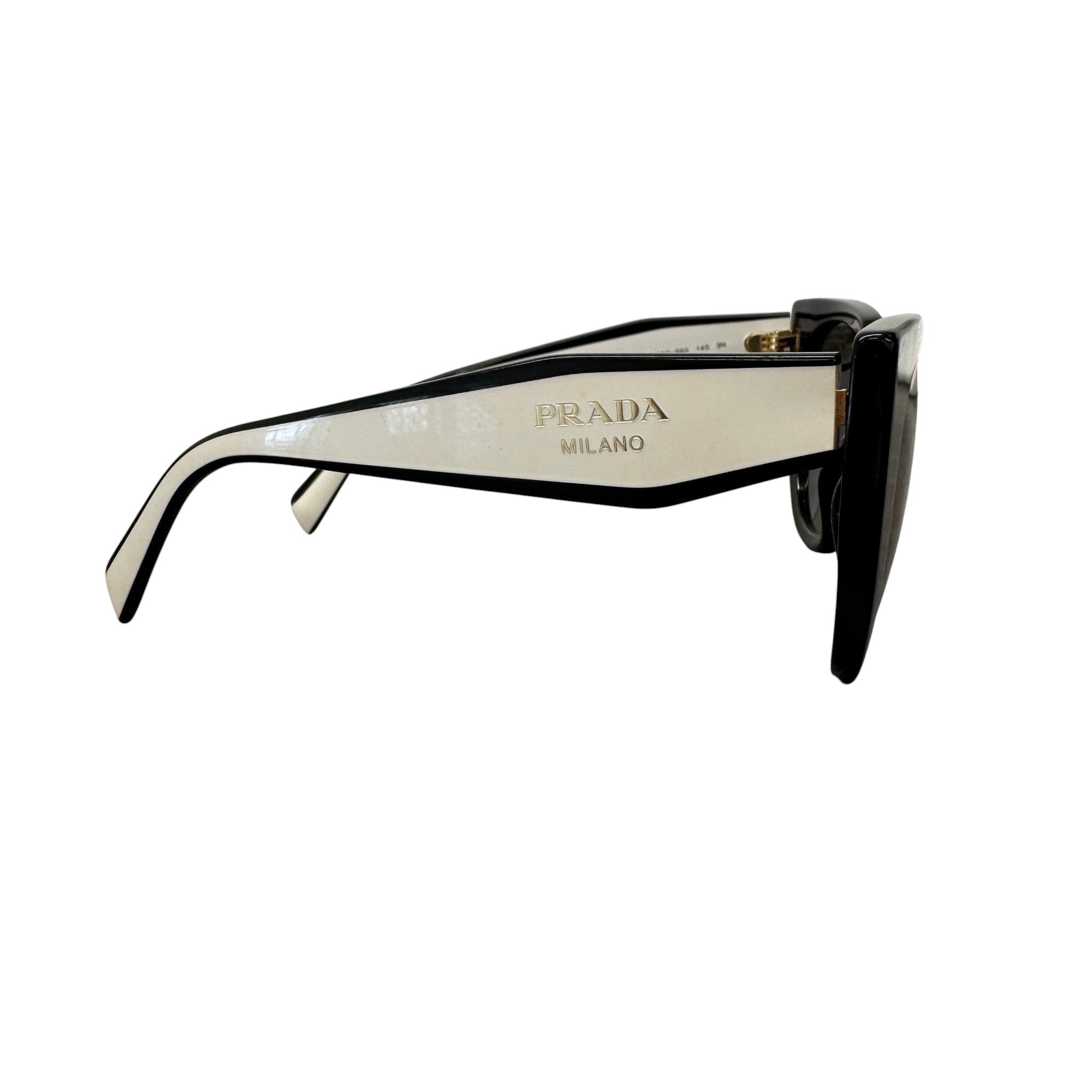 Women's Pr14Ws Cat Eye Sunglasses Black