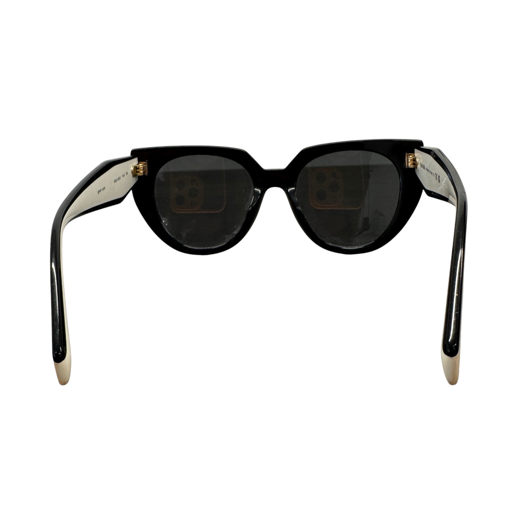 Women's Pr14Ws Cat Eye Sunglasses Black