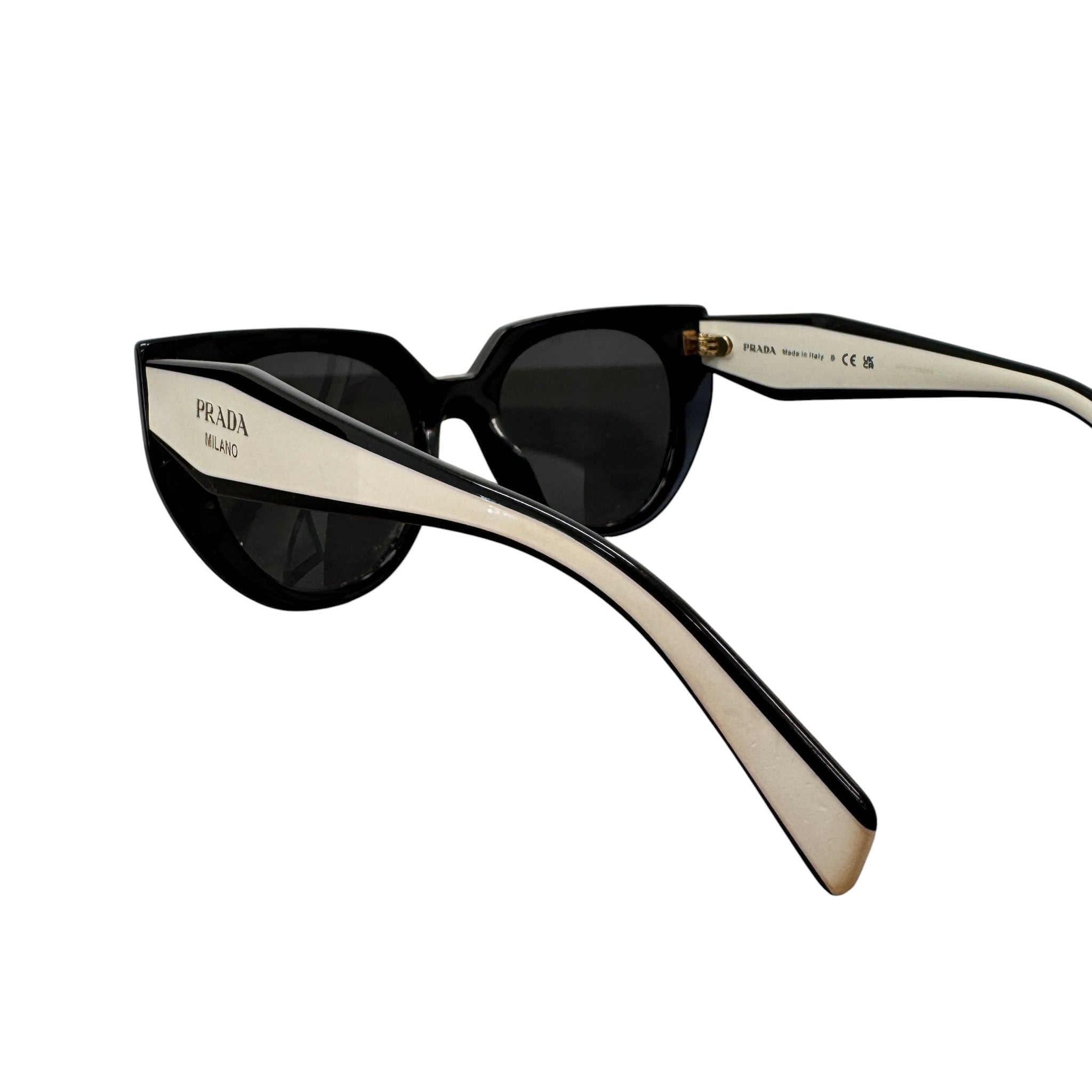 Women's Pr14Ws Cat Eye Sunglasses Black