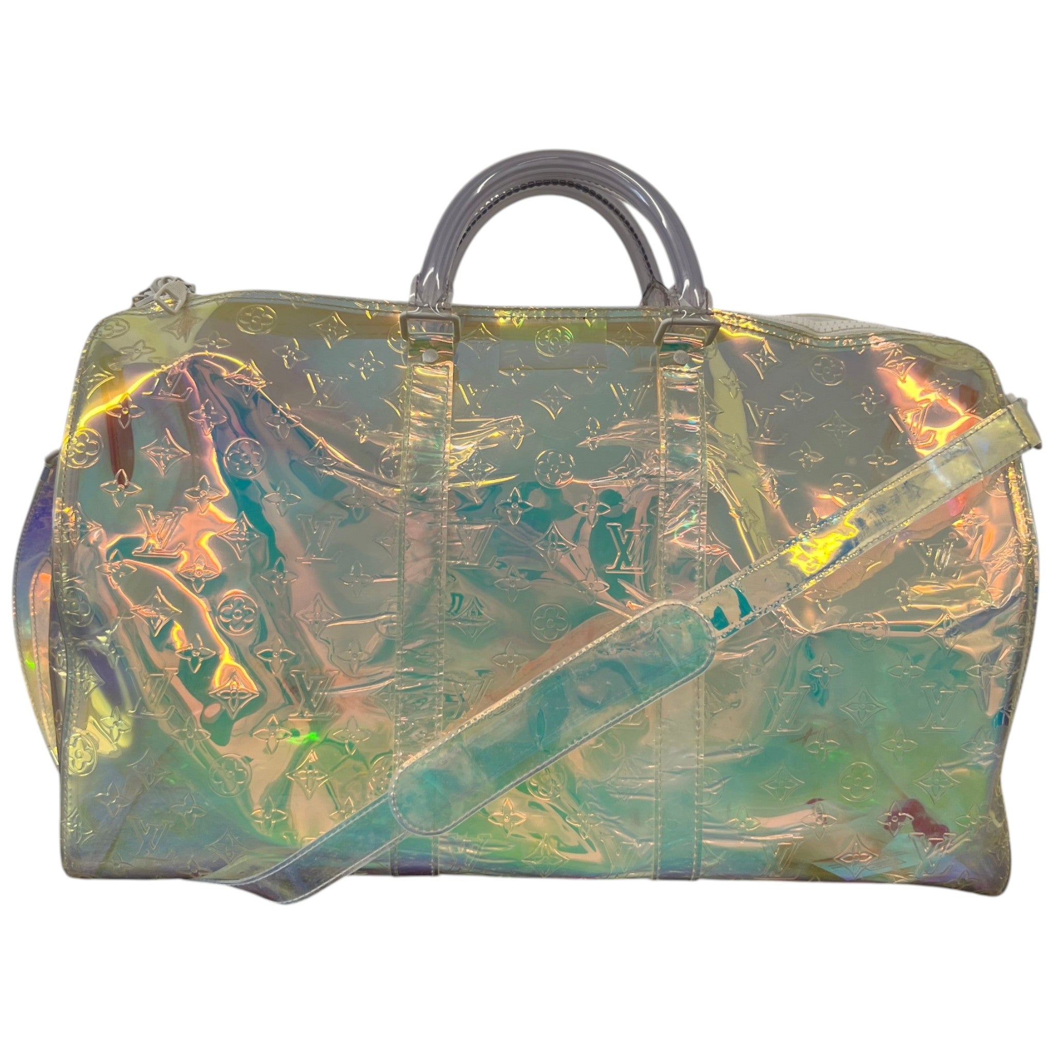 Women's Monogram Prism Keepall Bandoulière 50 Bag Multi-Coloured