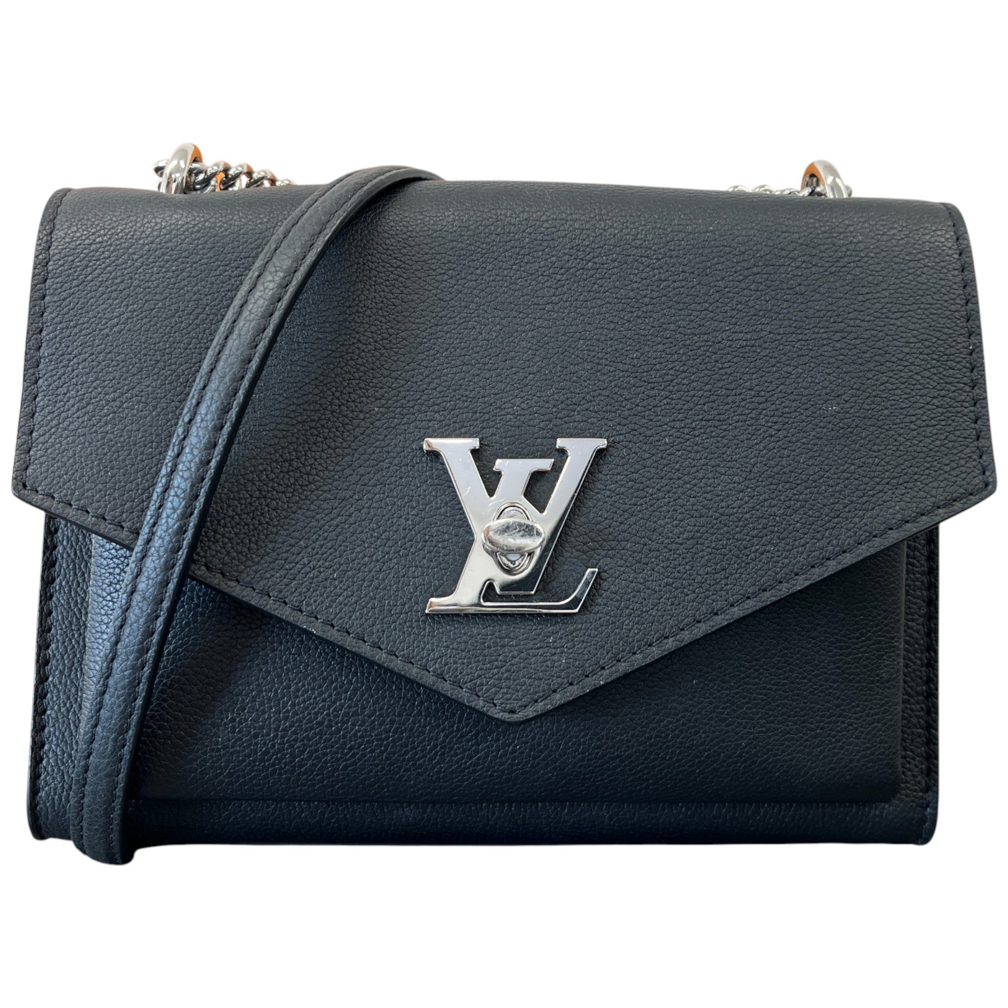 Women's Mylockme Satchel Chain Bag Black