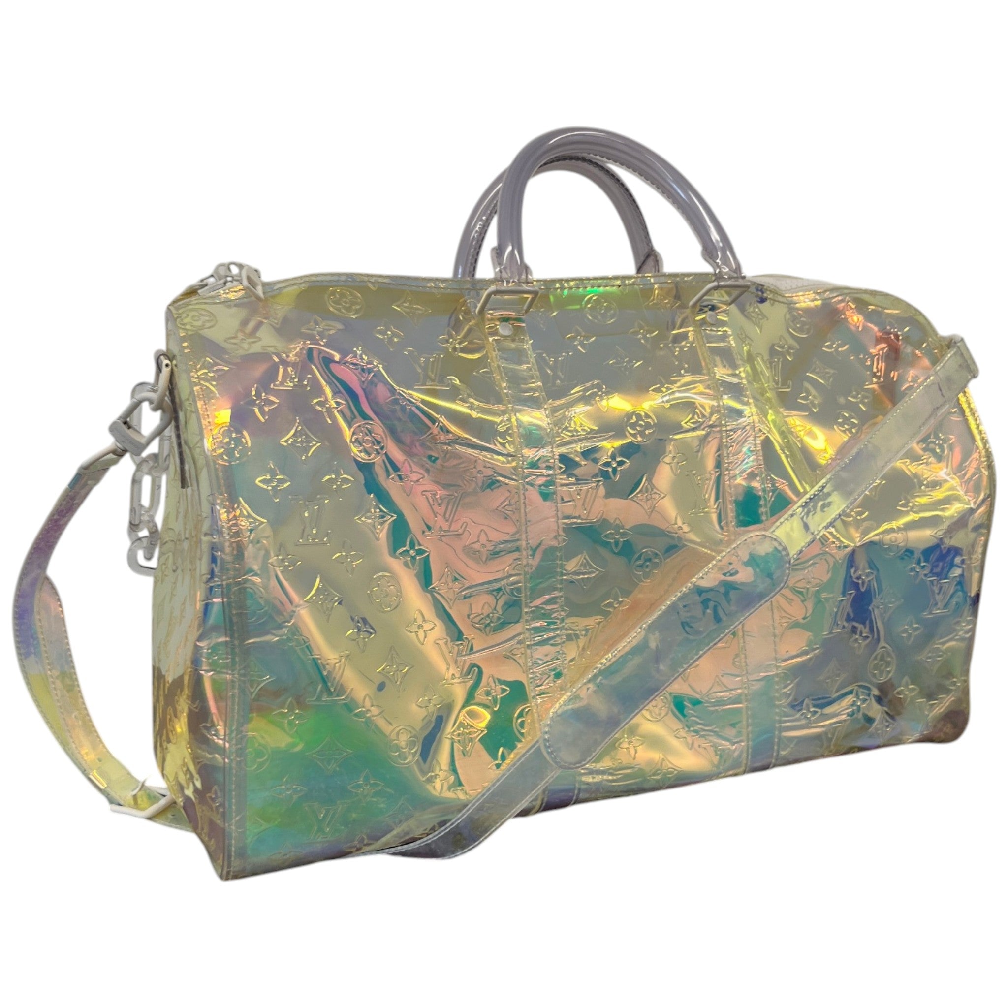Women's Monogram Prism Keepall Bandoulière 50 Bag Multi-Coloured
