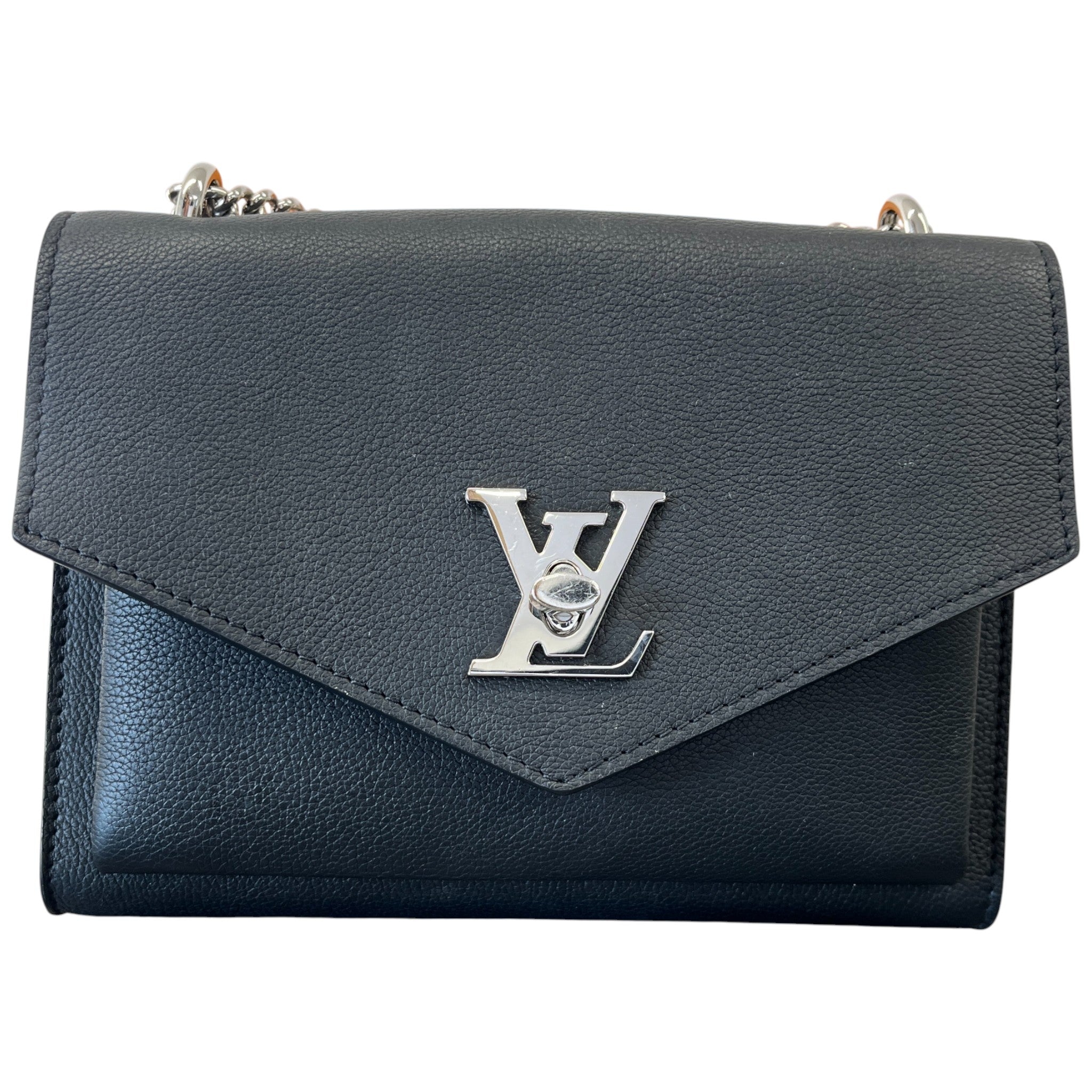 Women's Mylockme Satchel Chain Bag Black