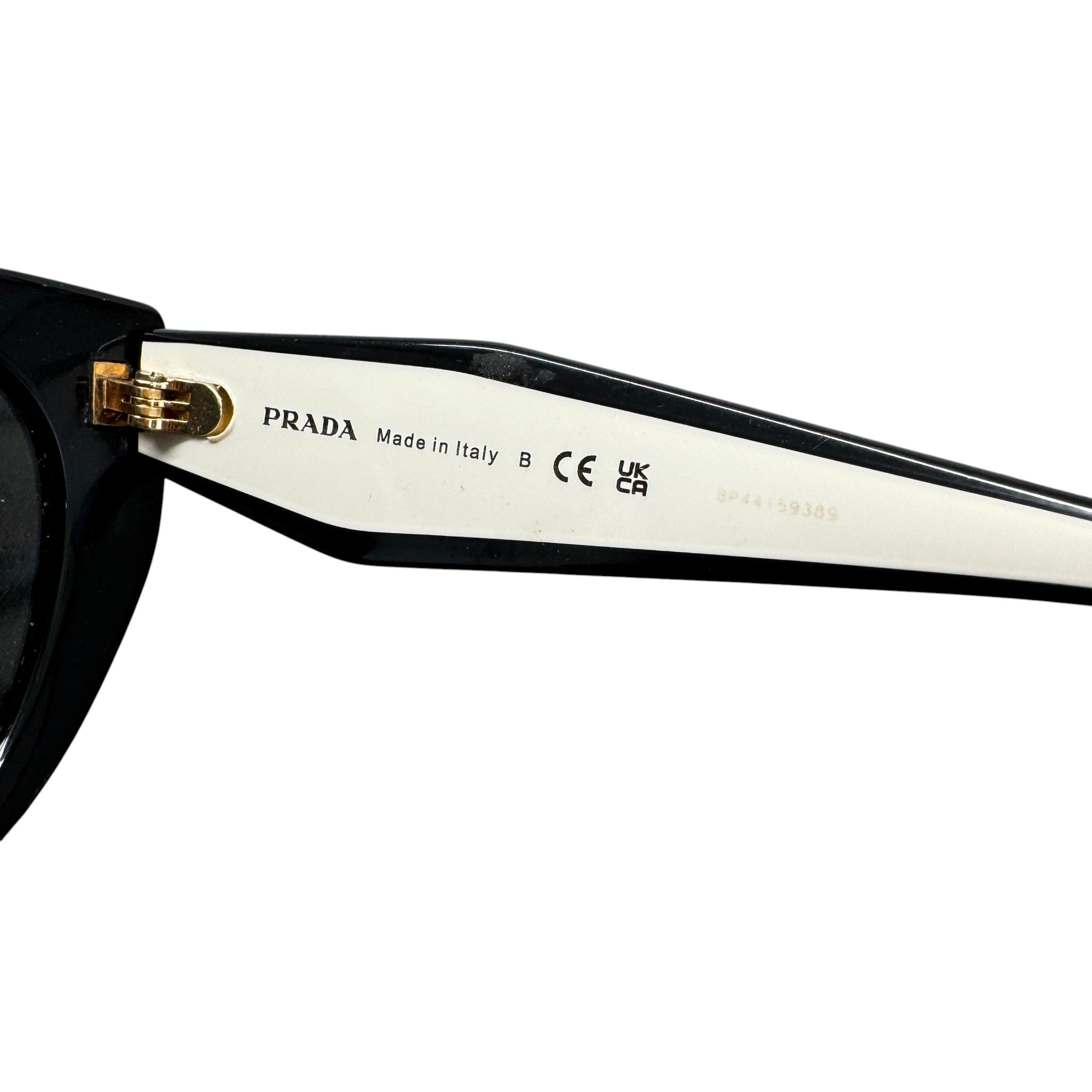 Women's Pr14Ws Cat Eye Sunglasses Black