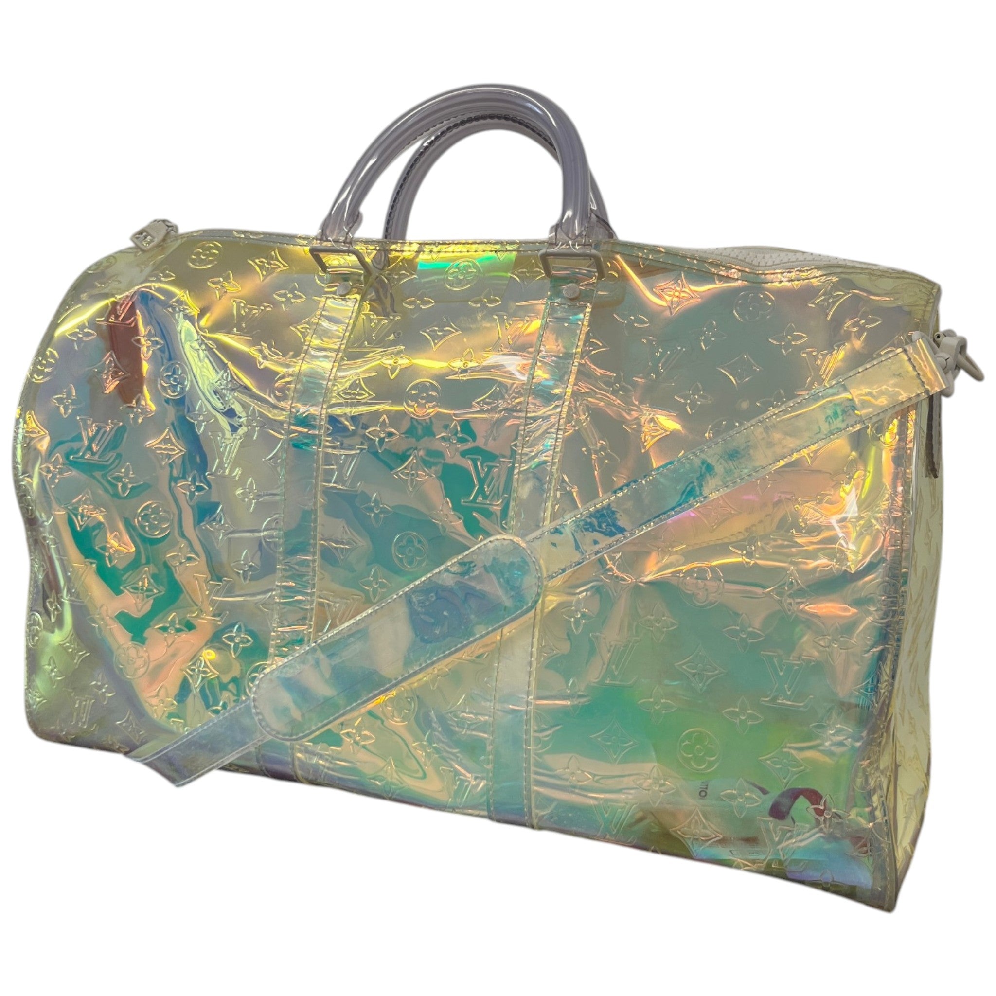Women's Monogram Prism Keepall Bandoulière 50 Bag Multi-Coloured