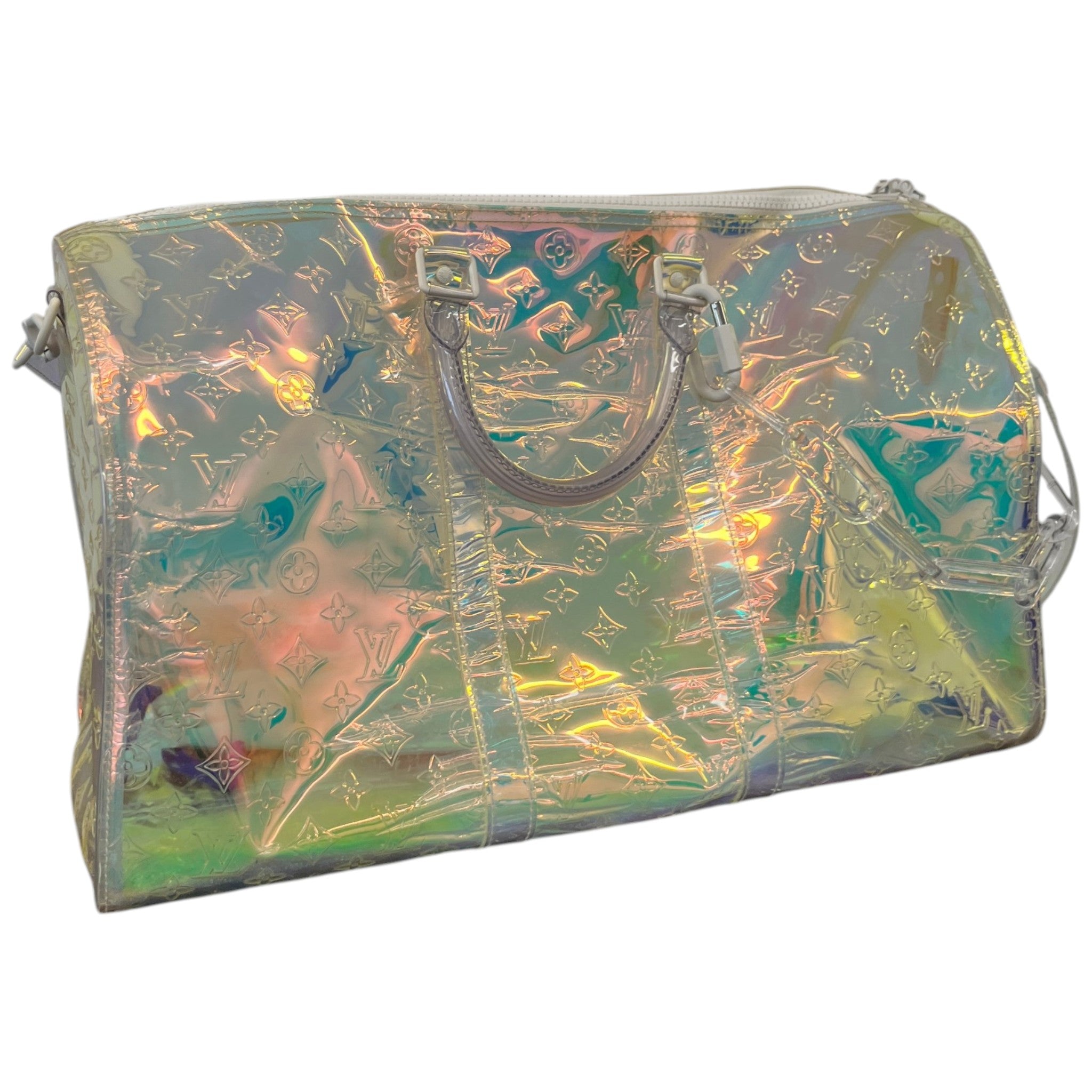 Women's Monogram Prism Keepall Bandoulière 50 Bag Multi-Coloured
