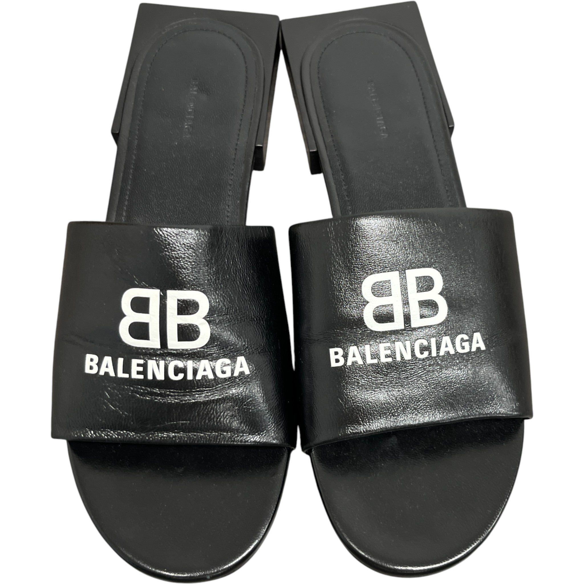 Women's Bb Mode Logo Slides Black Size EU 37 / UK 4