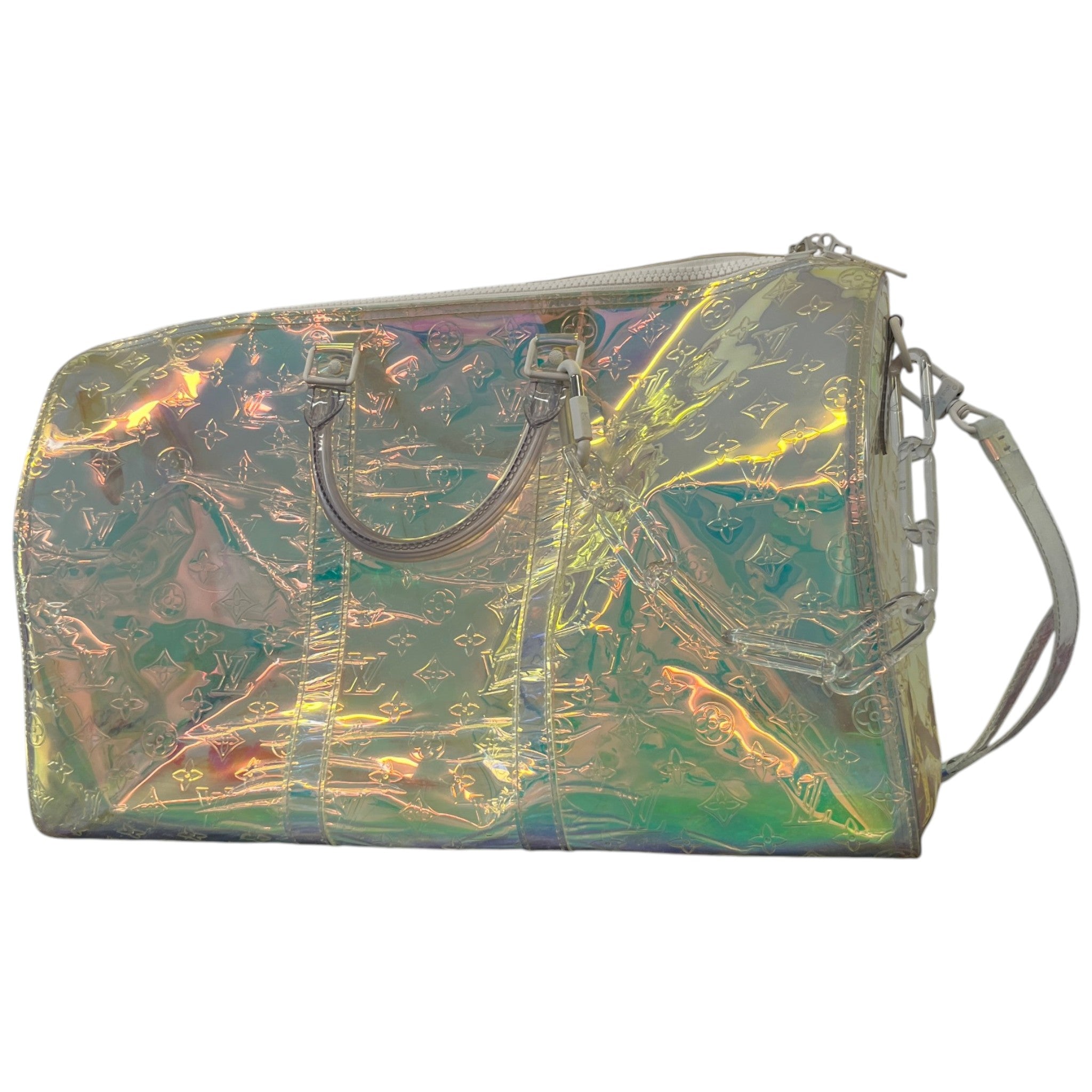 Women's Monogram Prism Keepall Bandoulière 50 Bag Multi-Coloured