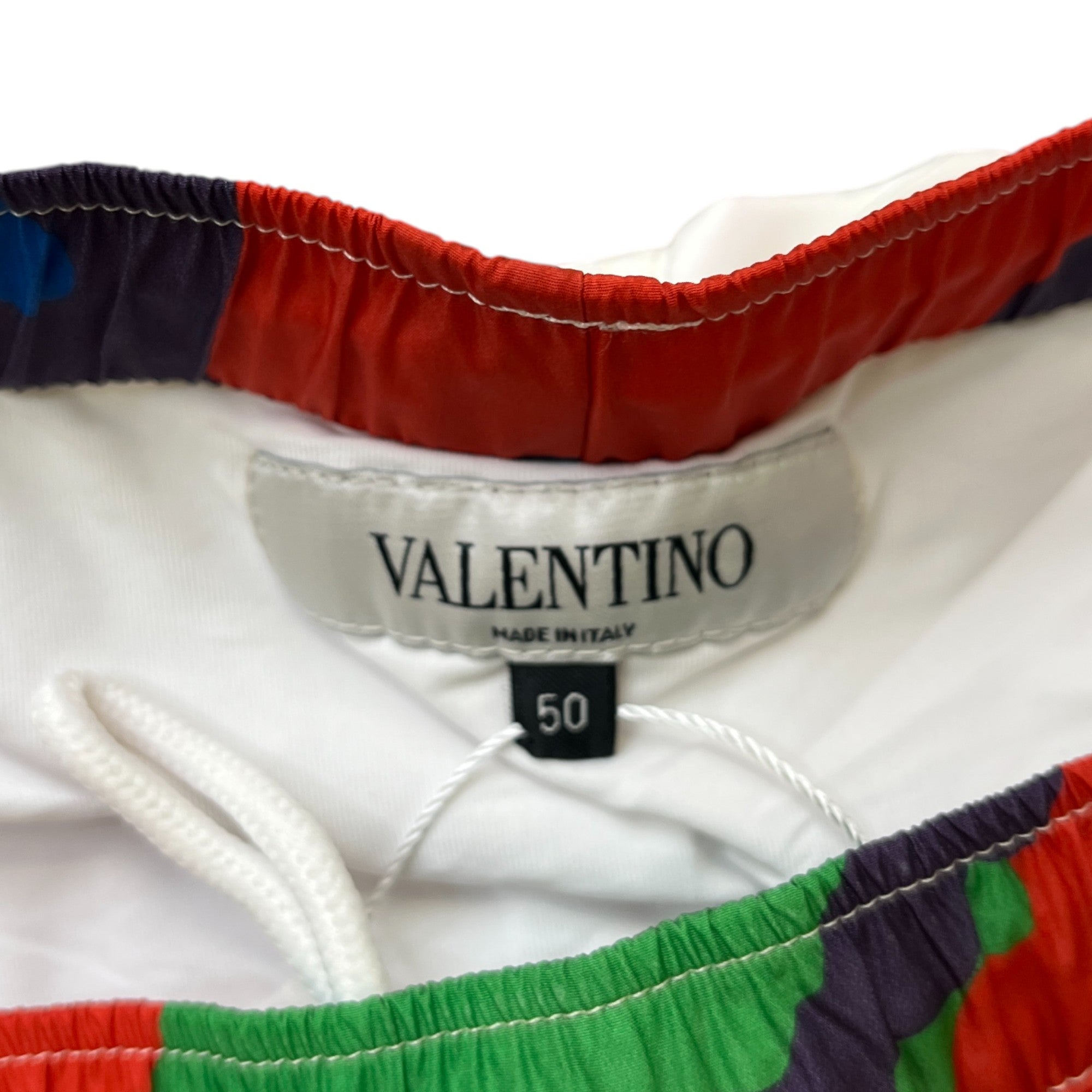 Men's Vltn Camouflage Swim Shorts Multi-Coloured Size W34 / IT 50