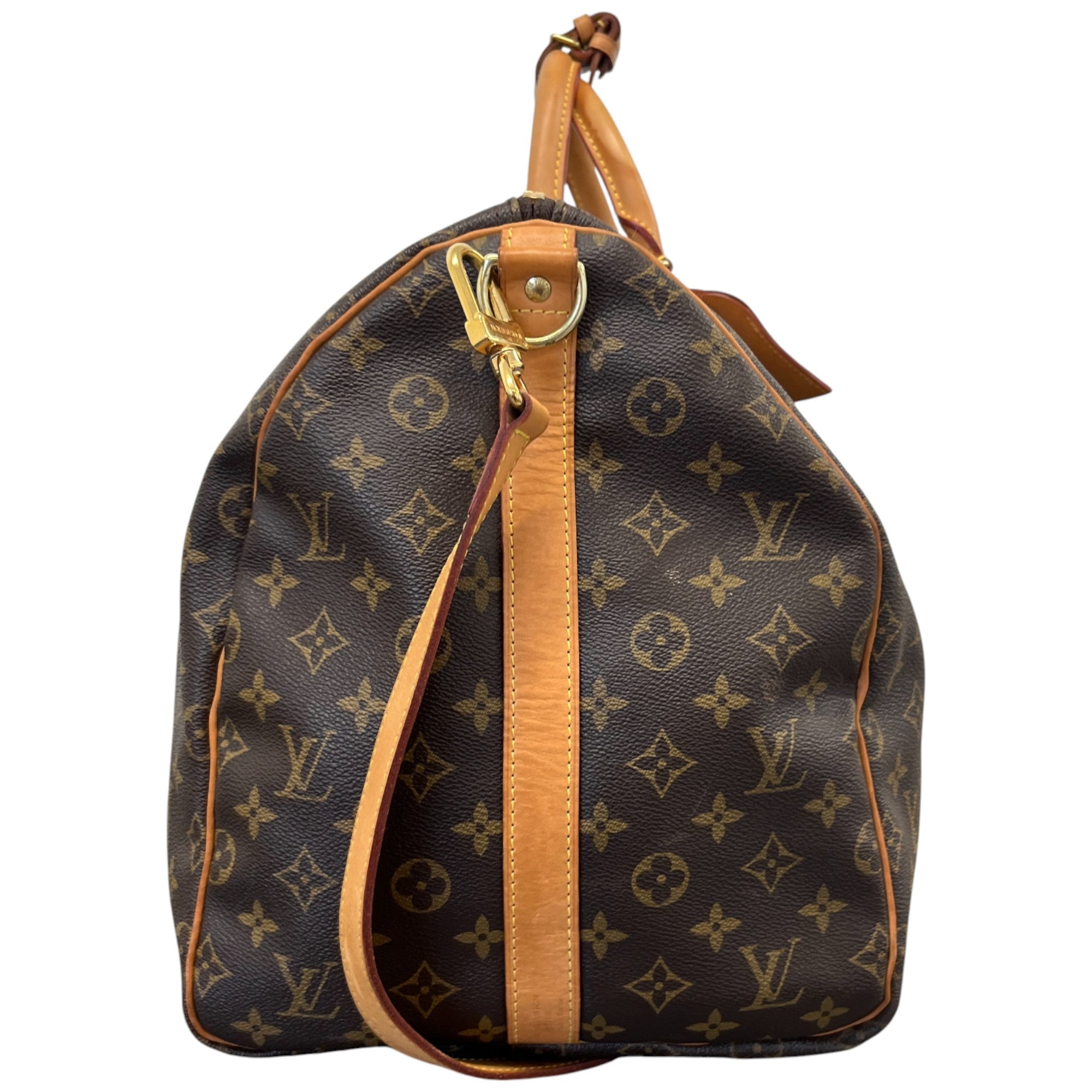 Monogram Keepall Bandoulière 55 Bag Brown