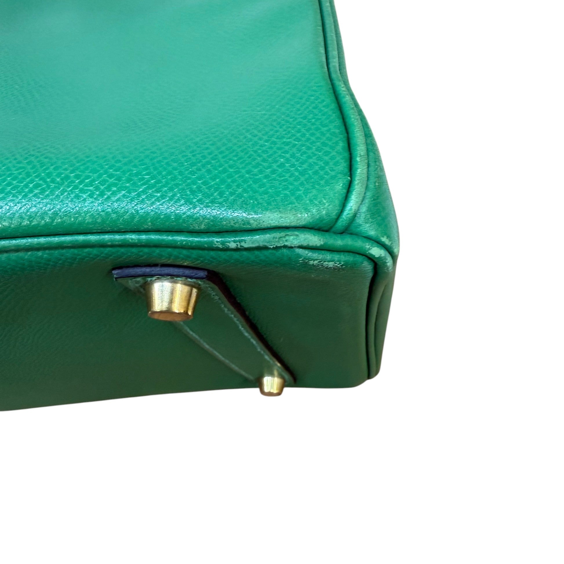 Women's Birkin 35 Epsom Leather Handbag Green
