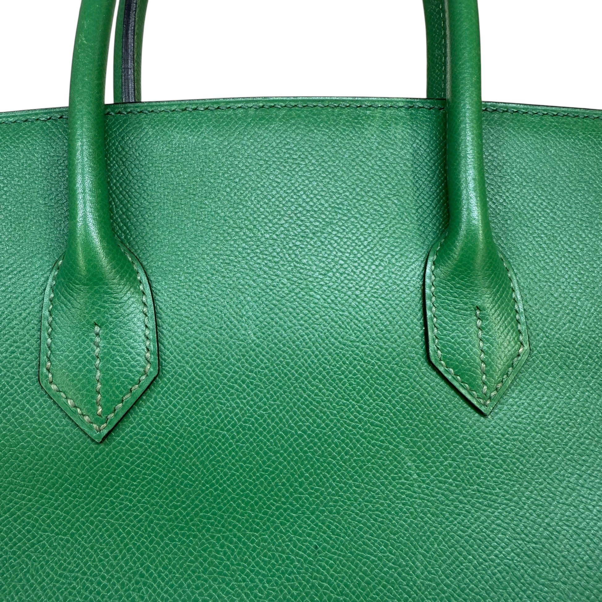 Women's Birkin 35 Epsom Leather Handbag Green