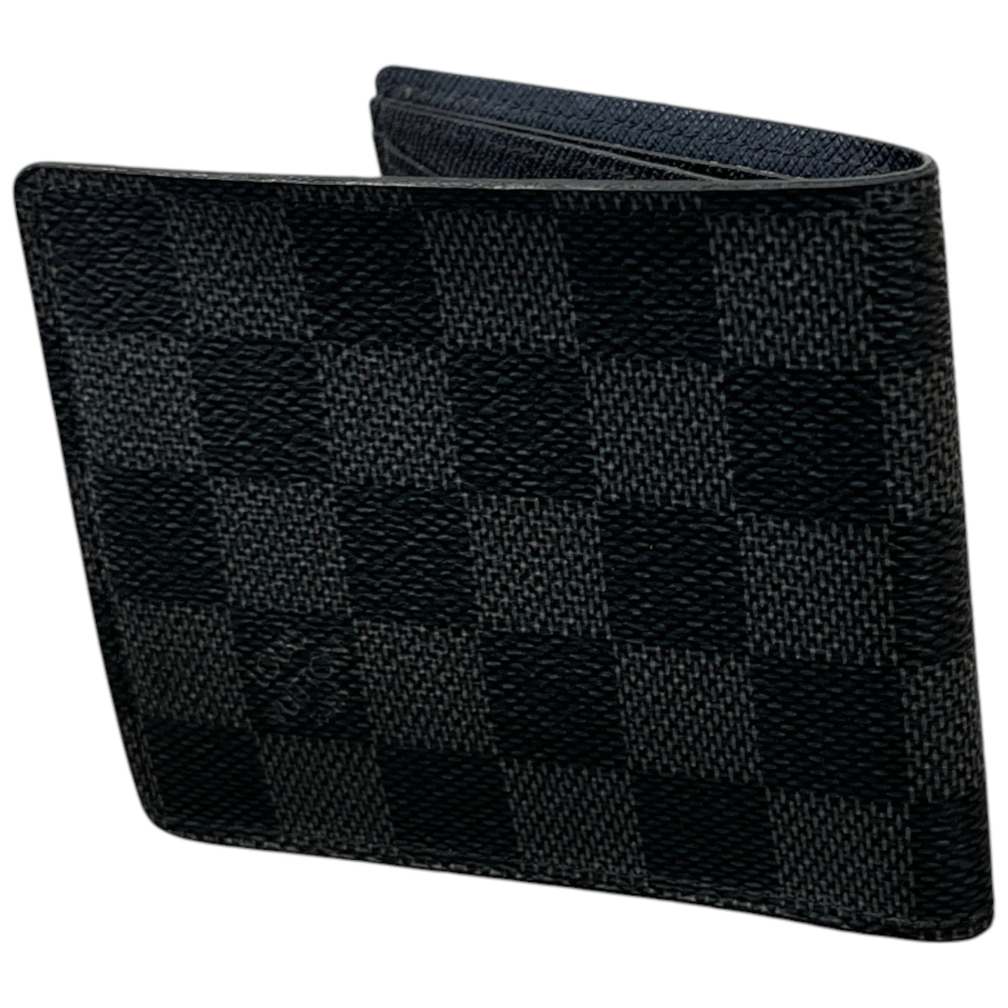 Men's Damier Graphite Slender Wallet Black
