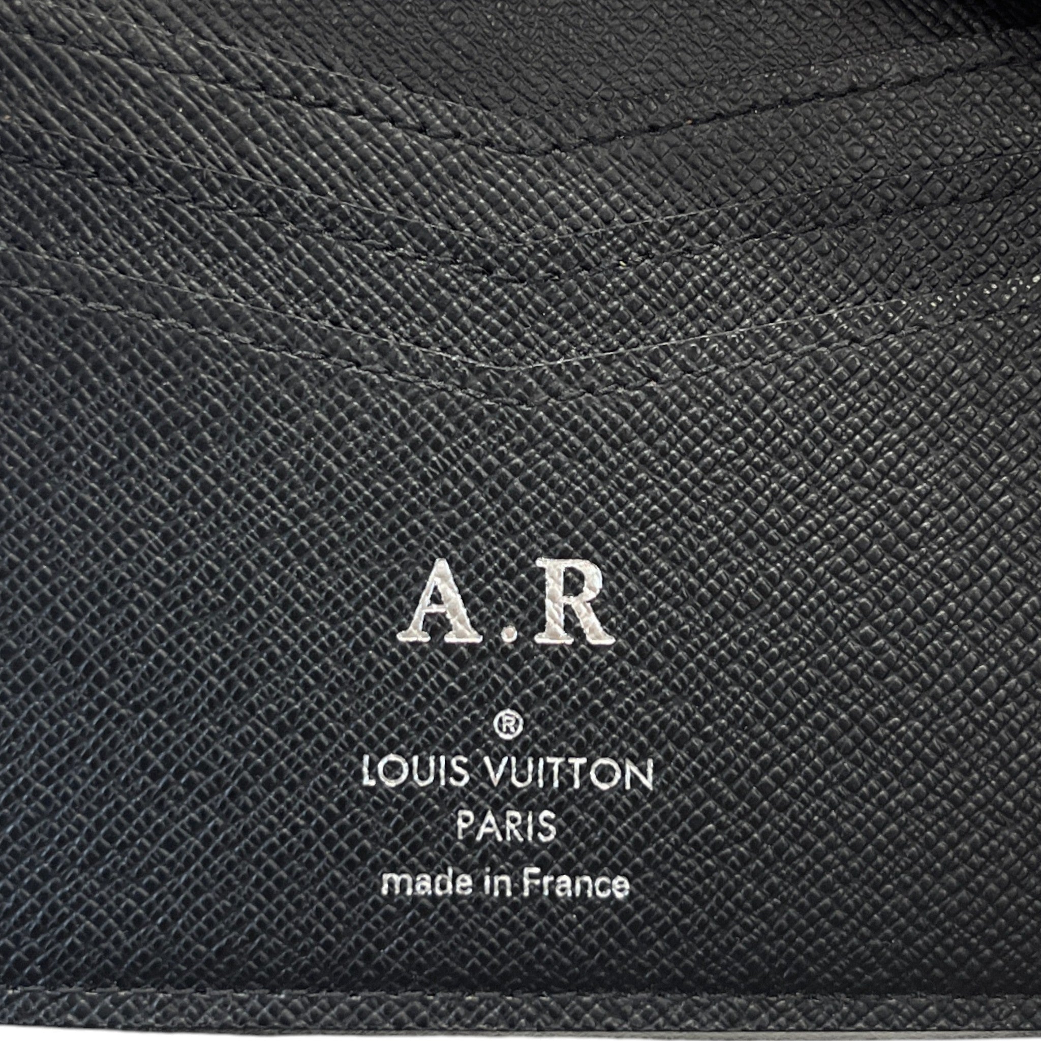 Men's Damier Graphite Slender Wallet Black