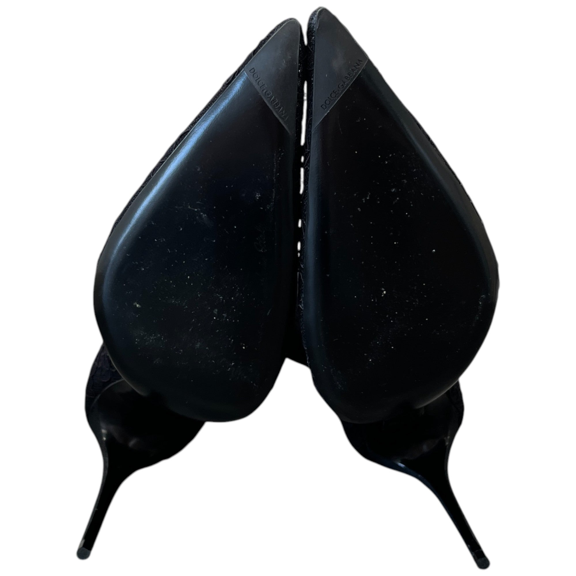 Women's Lollo 105 Lace Ankle Heels Black Size EU 40 / UK 7