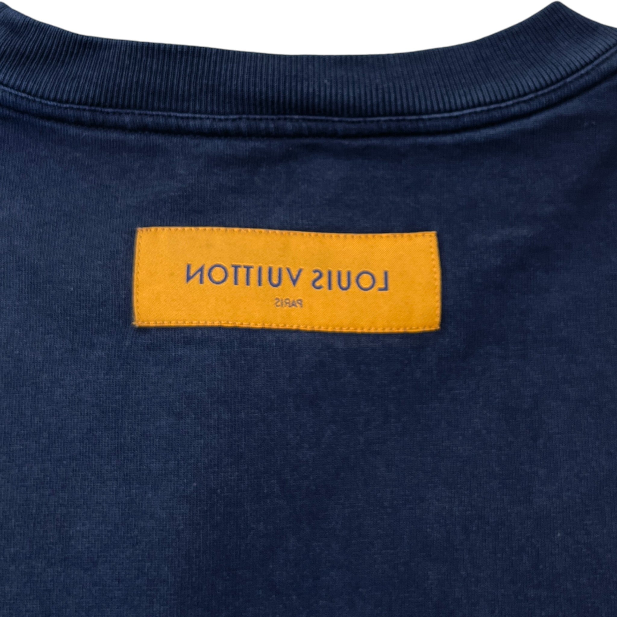 Men's Inside-Out Staples T-Shirt Blue Size M