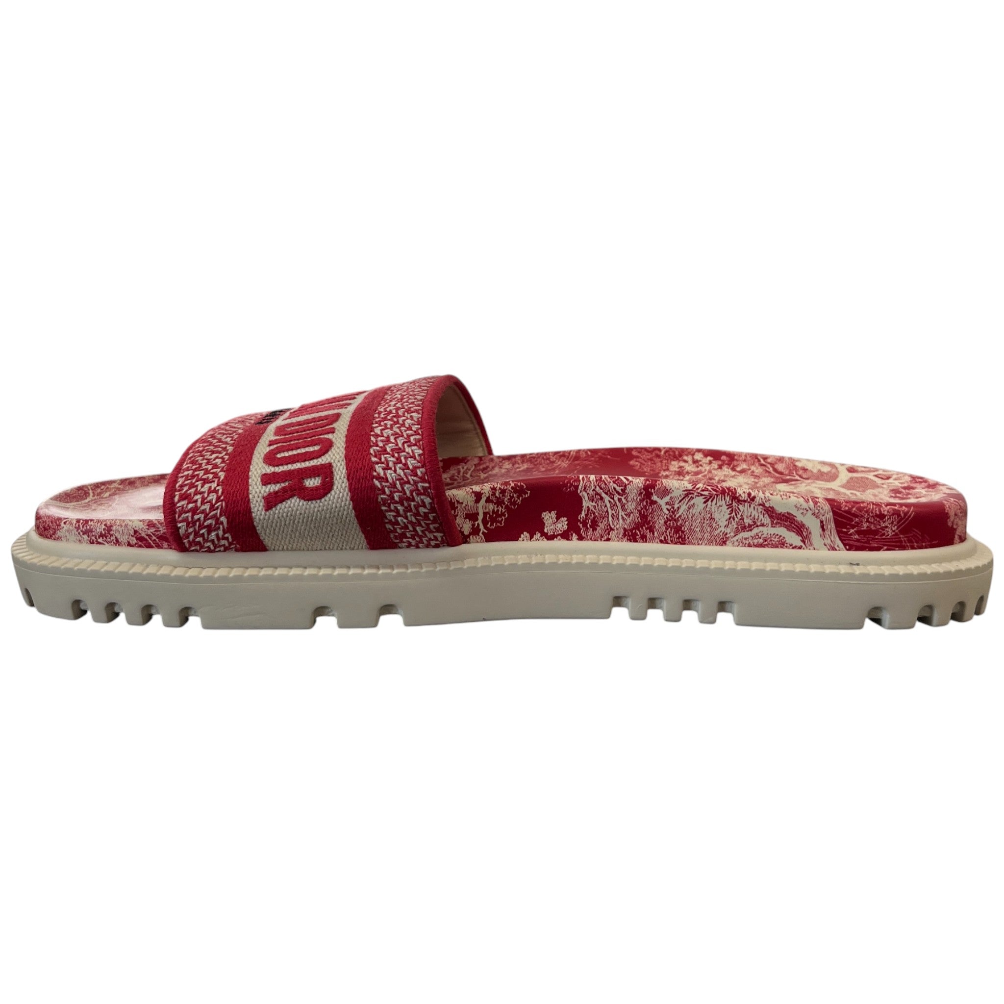 Women's Dway Slides Red Size EU 40.5 / 7.5