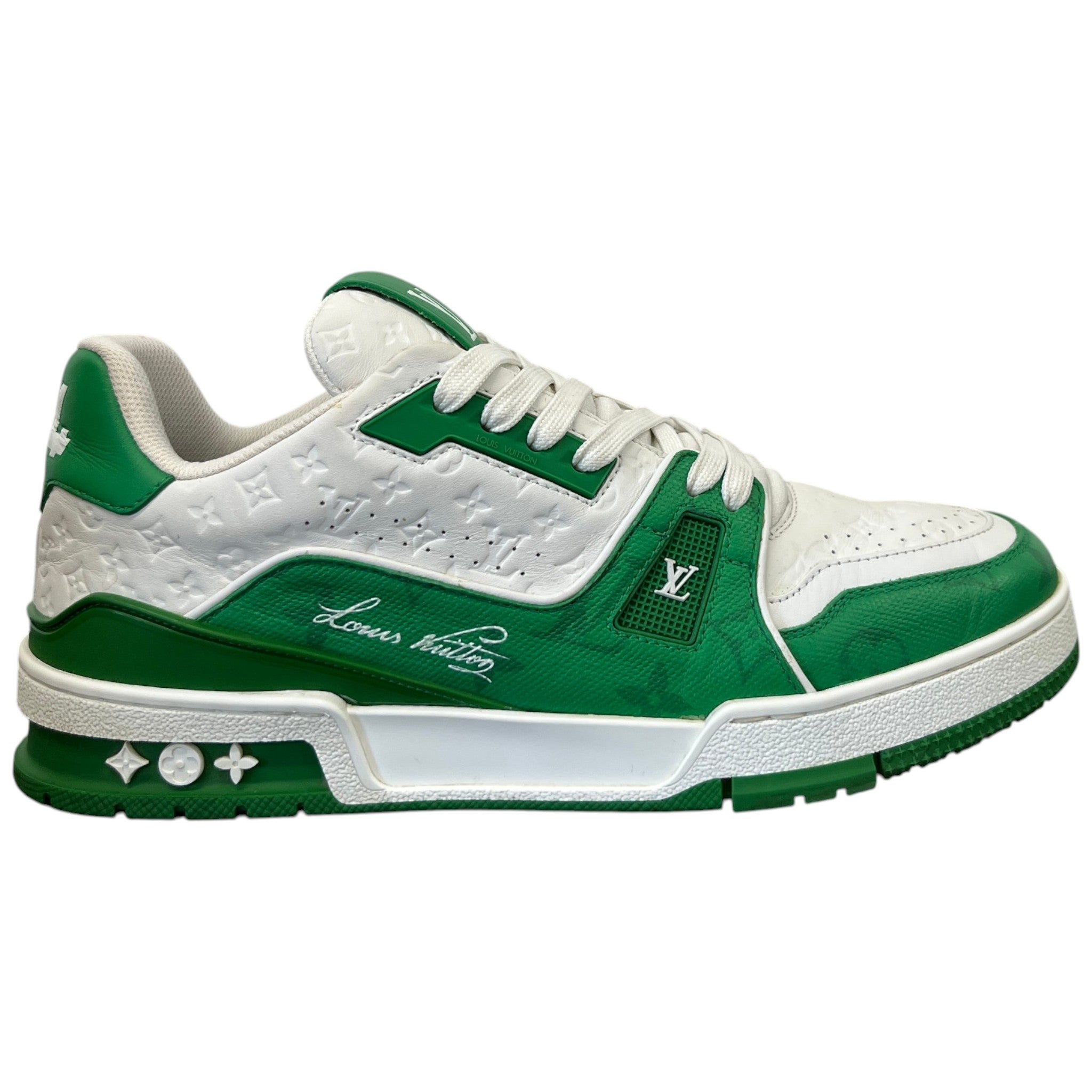 Men's Lv Low Trainers Green Size EU 41.5 / UK 7.5