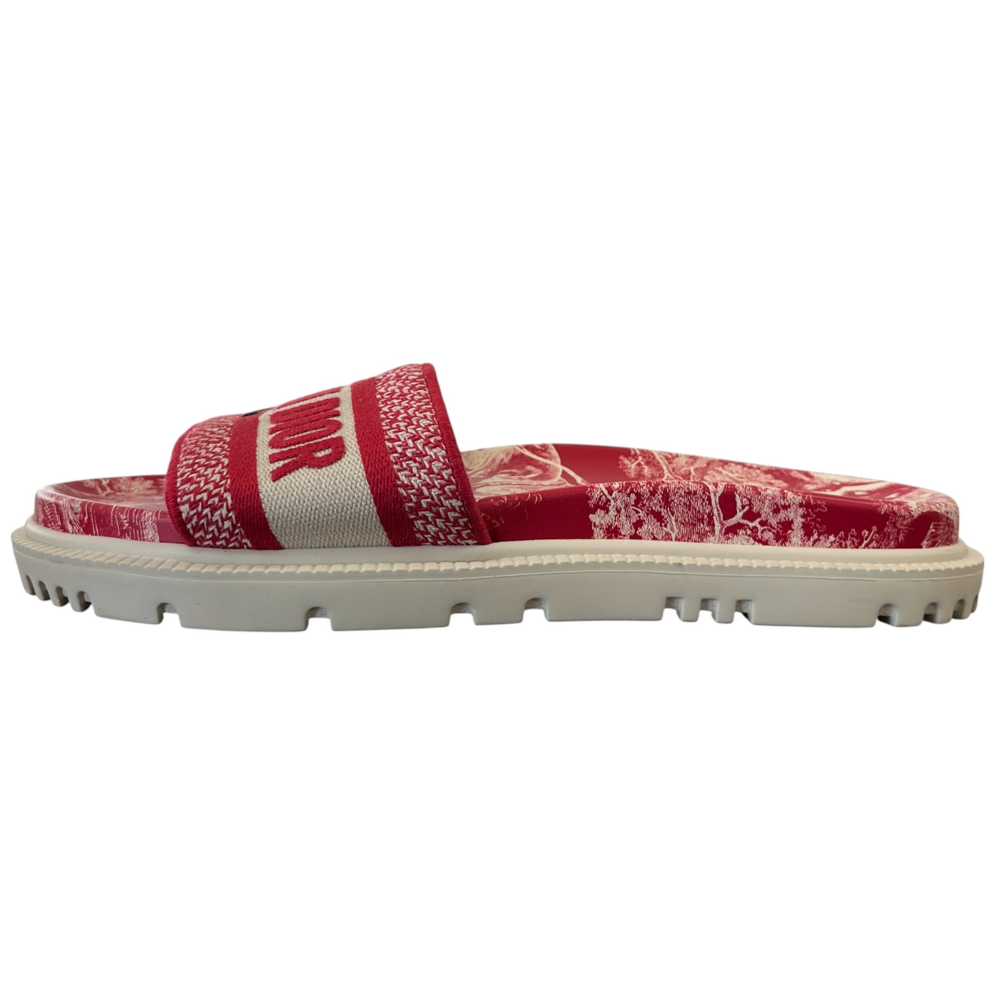 Women's Dway Slides Red Size EU 40.5 / 7.5