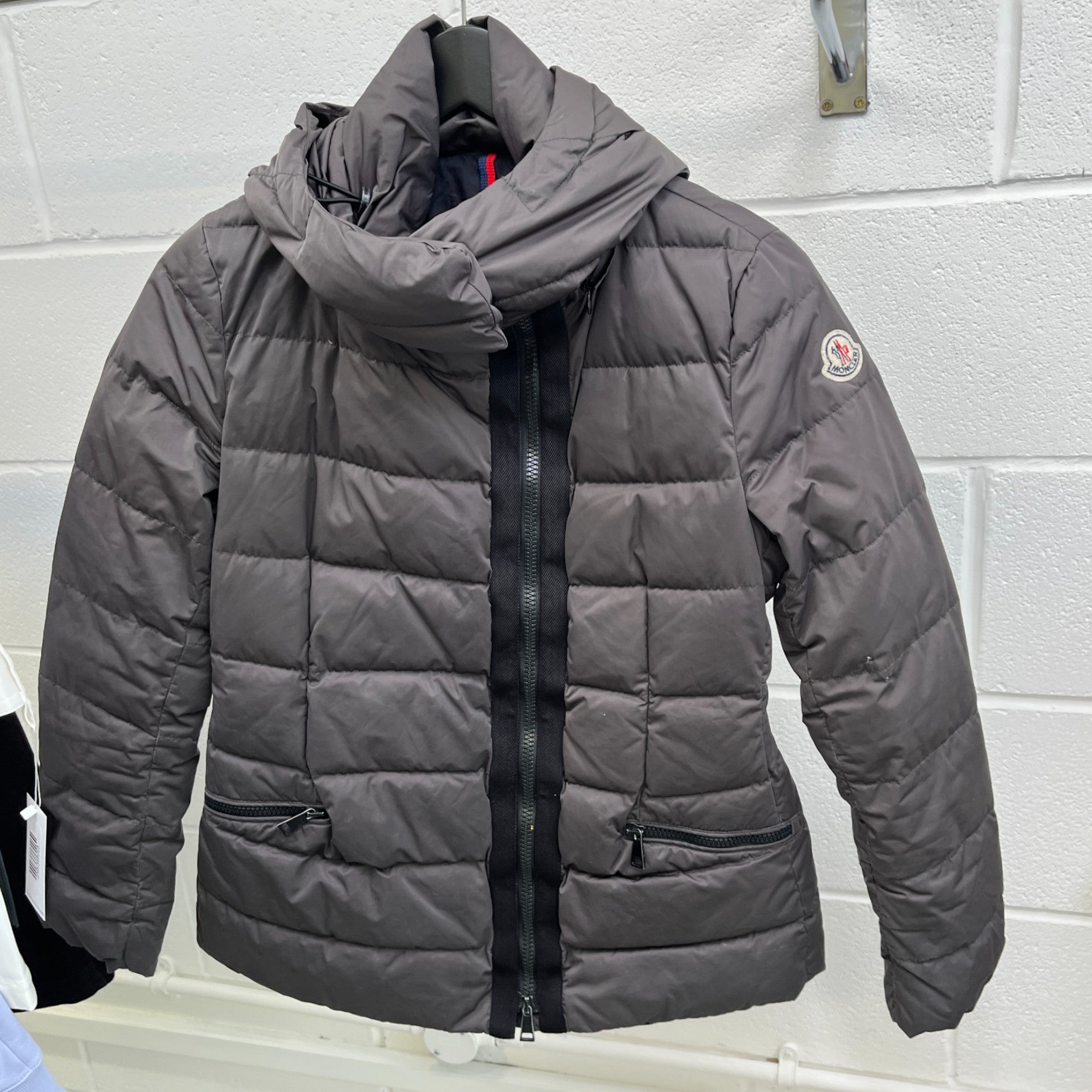 Women's Lavaud Down Jacket Grey Size 0 / UK 8