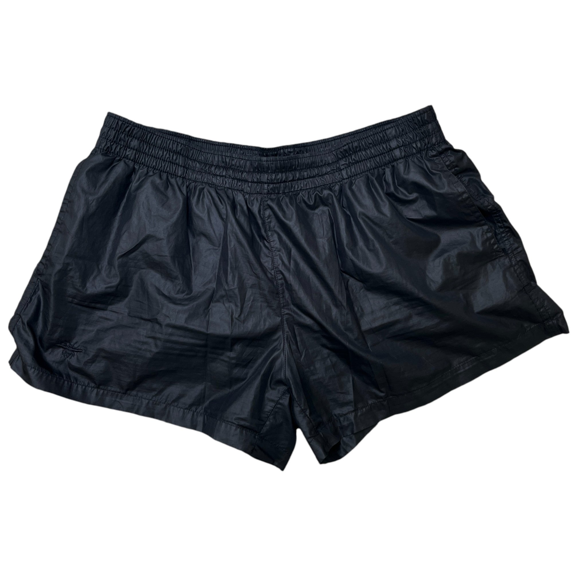 Men's Bee Embroidered Logo Swim Shorts Black Size L