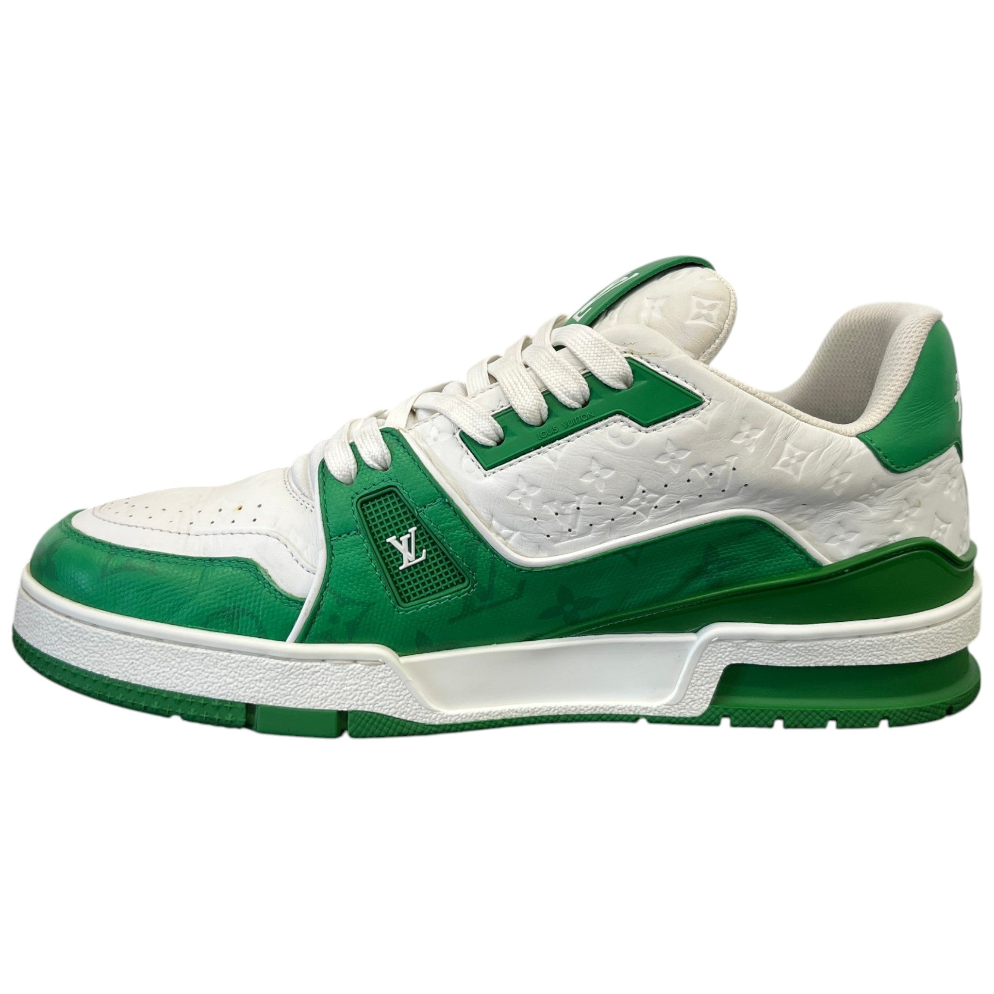 Men's Lv Low Trainers Green Size EU 41.5 / UK 7.5