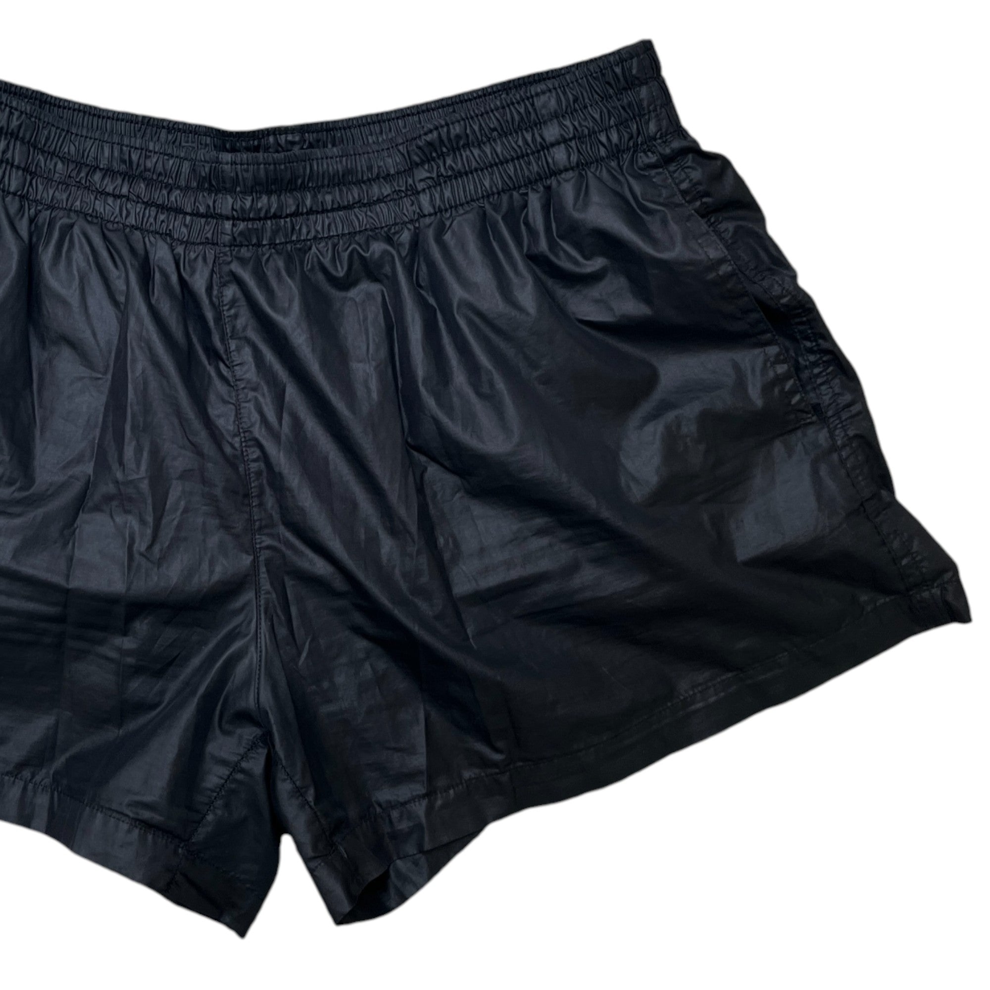 Men's Bee Embroidered Logo Swim Shorts Black Size L