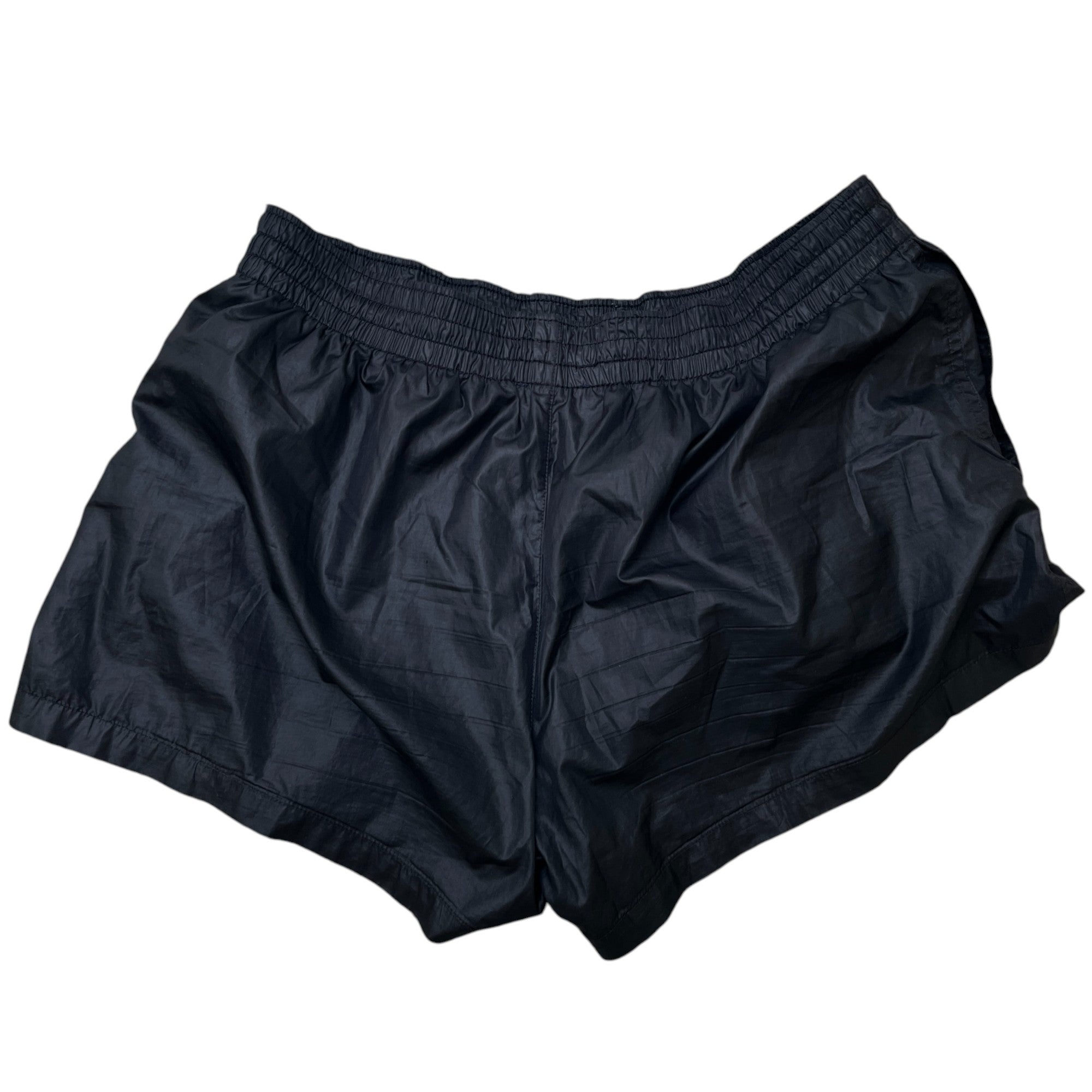 Men's Bee Embroidered Logo Swim Shorts Black Size L