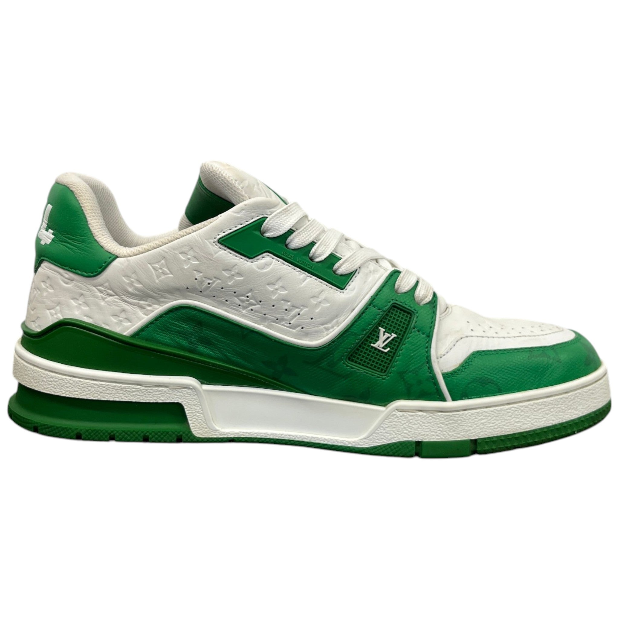 Men's Lv Low Trainers Green Size EU 41.5 / UK 7.5
