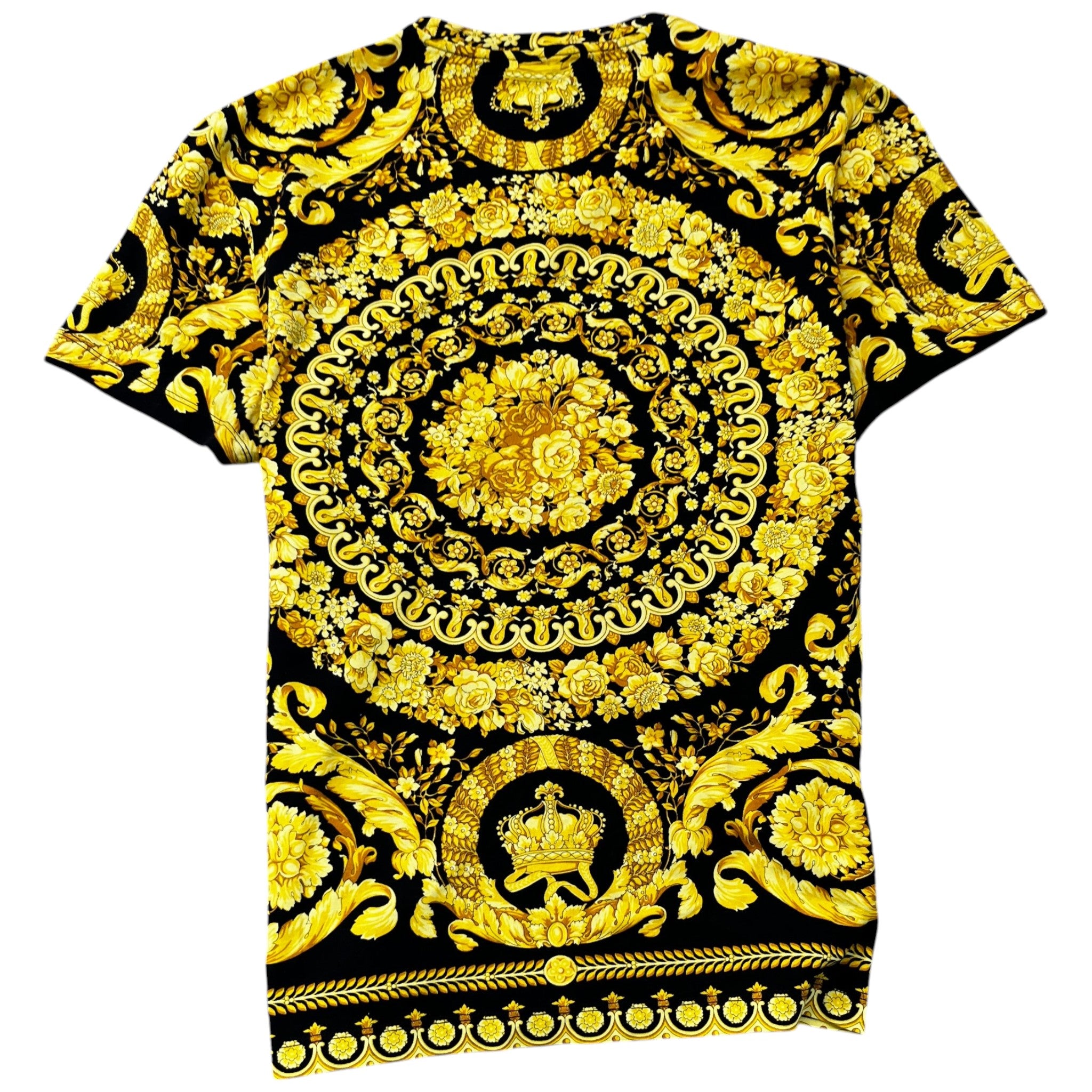 Men's Barocc Print T-Shirt Black Size L