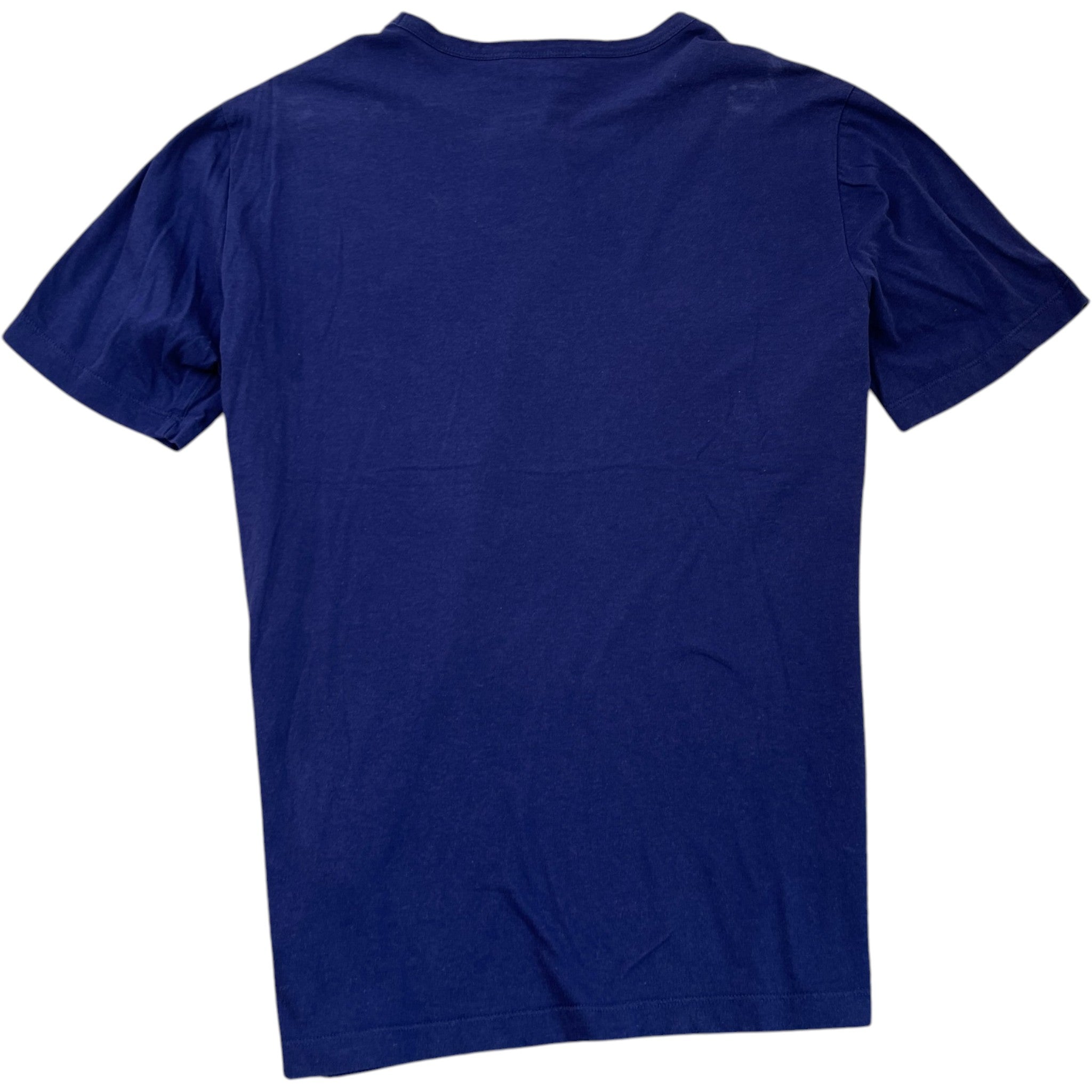 Men's Embroidered Logo T-Shirt Navy Size L