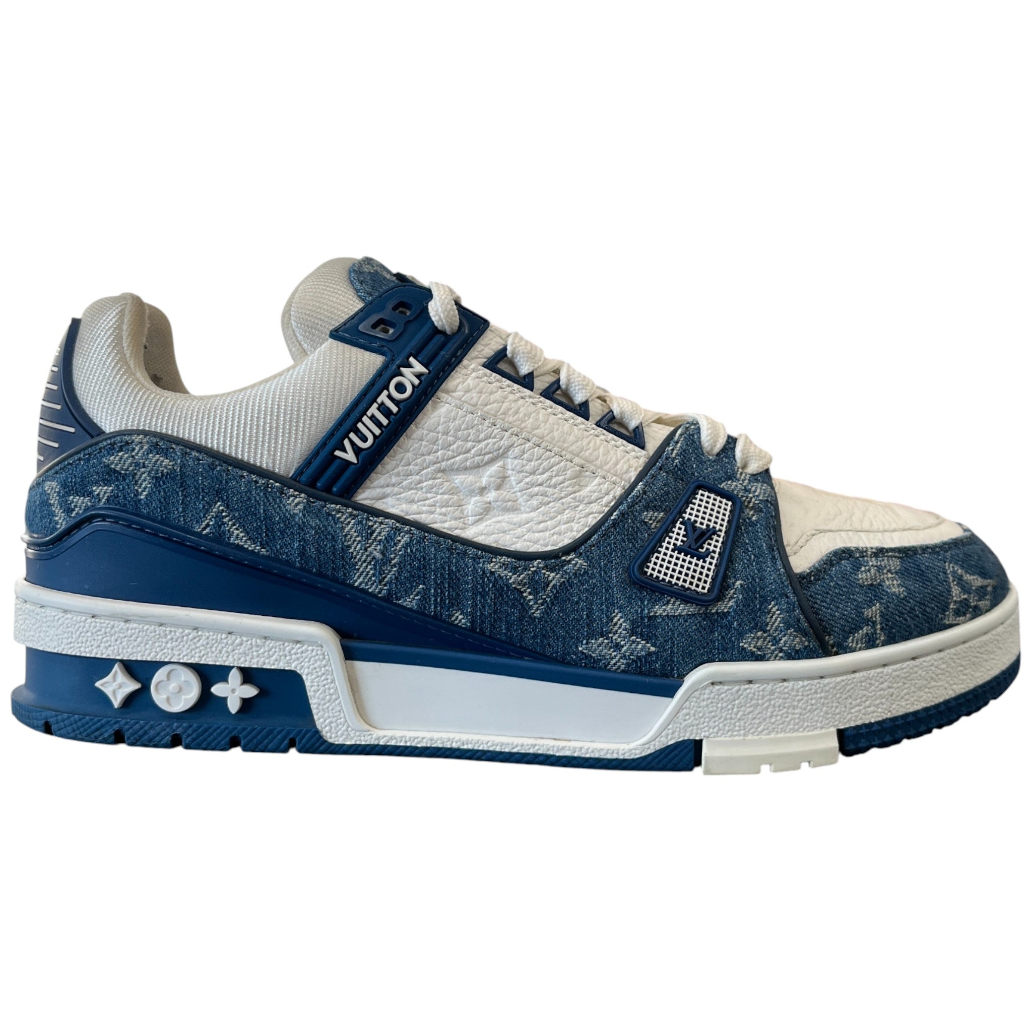 Women's Lv Denim Low Trainers Blue Size EU 38 / UK 5