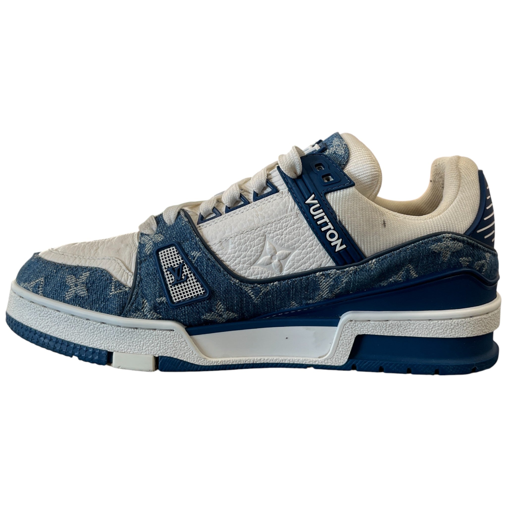 Women's Lv Denim Low Trainers Blue Size EU 38 / UK 5