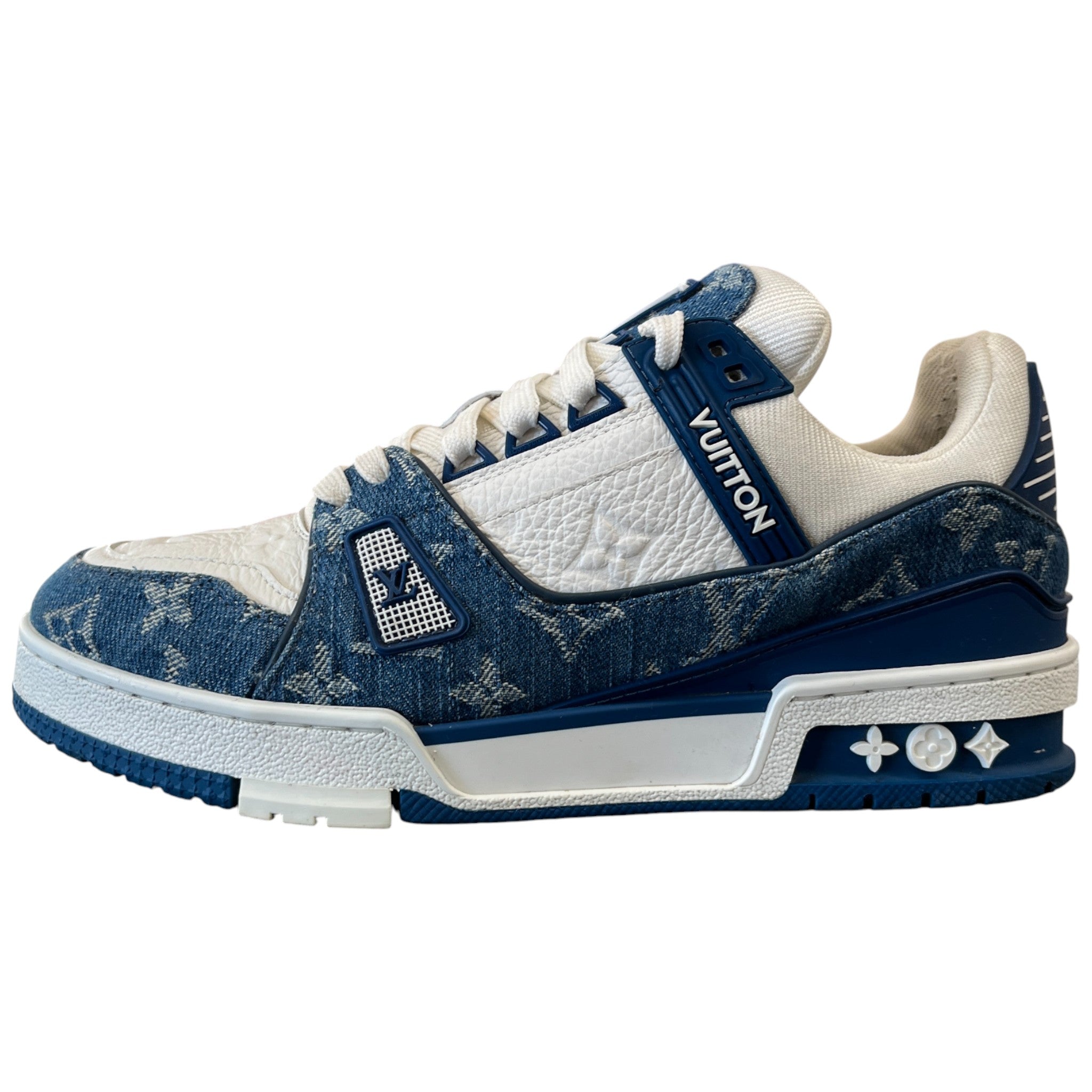 Women's Lv Denim Low Trainers Blue Size EU 38 / UK 5