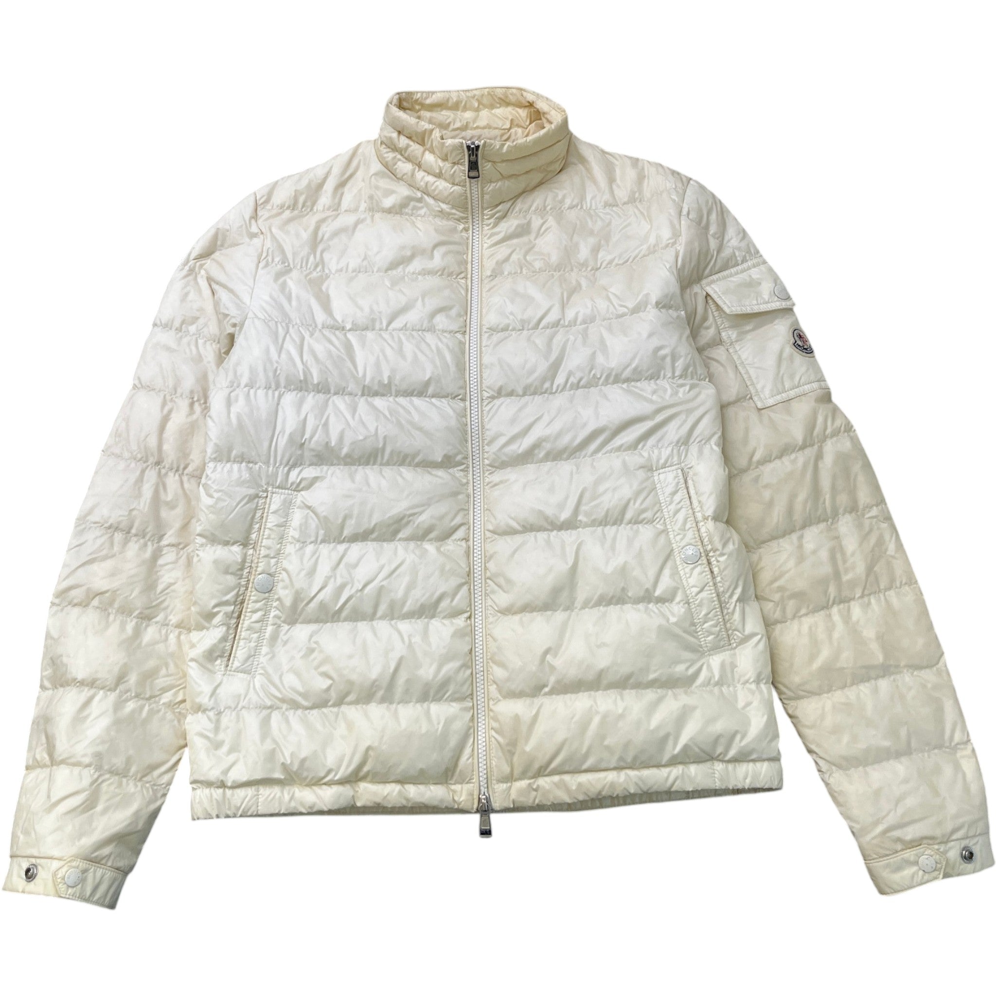 Men's Lambot Down Jacket Cream Size 1 / S