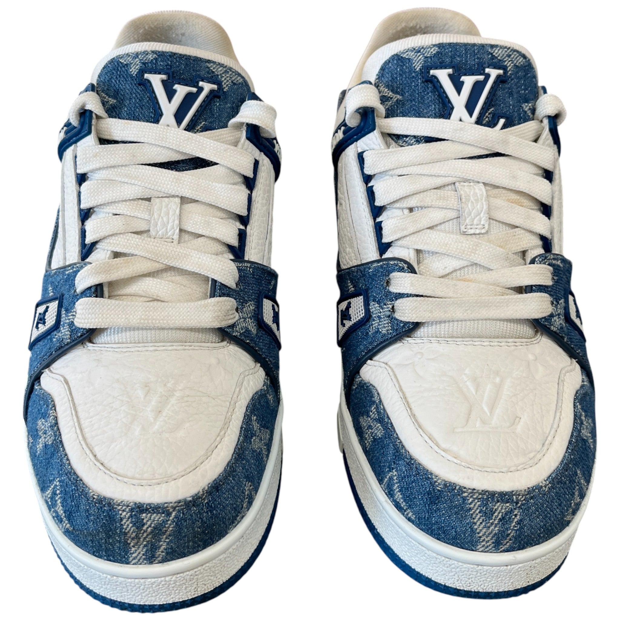 Women's Lv Denim Low Trainers Blue Size EU 38 / UK 5