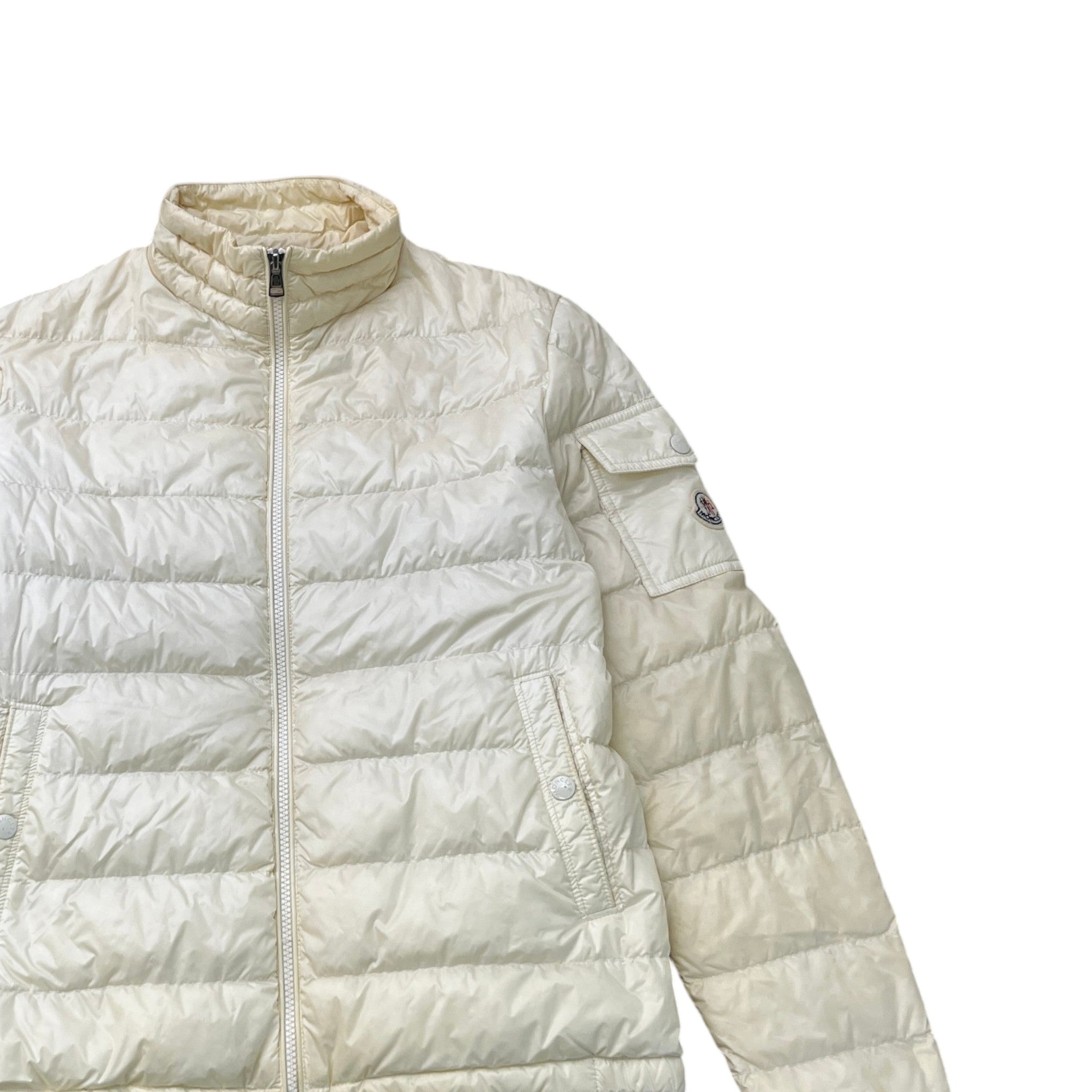 Men's Lambot Down Jacket Cream Size 1 / S