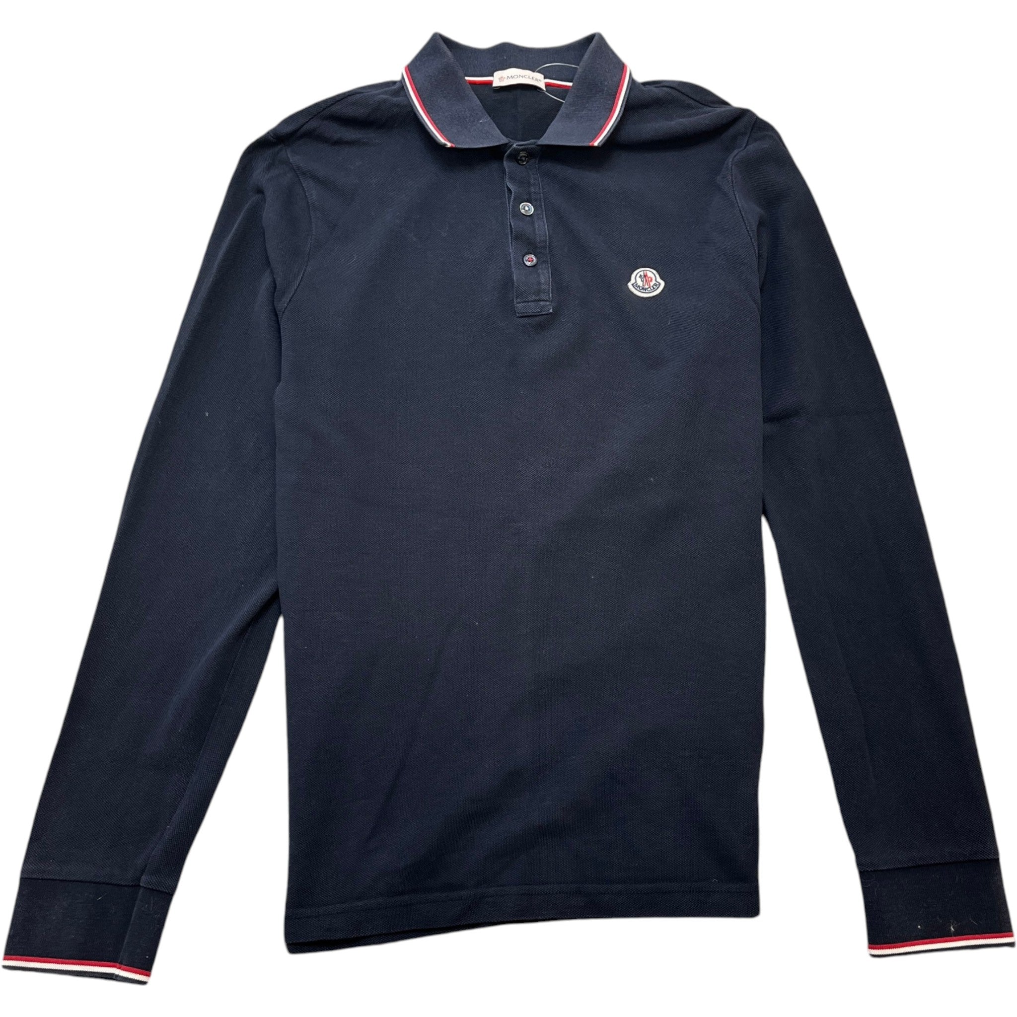 Men's Maglia Polo Shirt Navy Size M