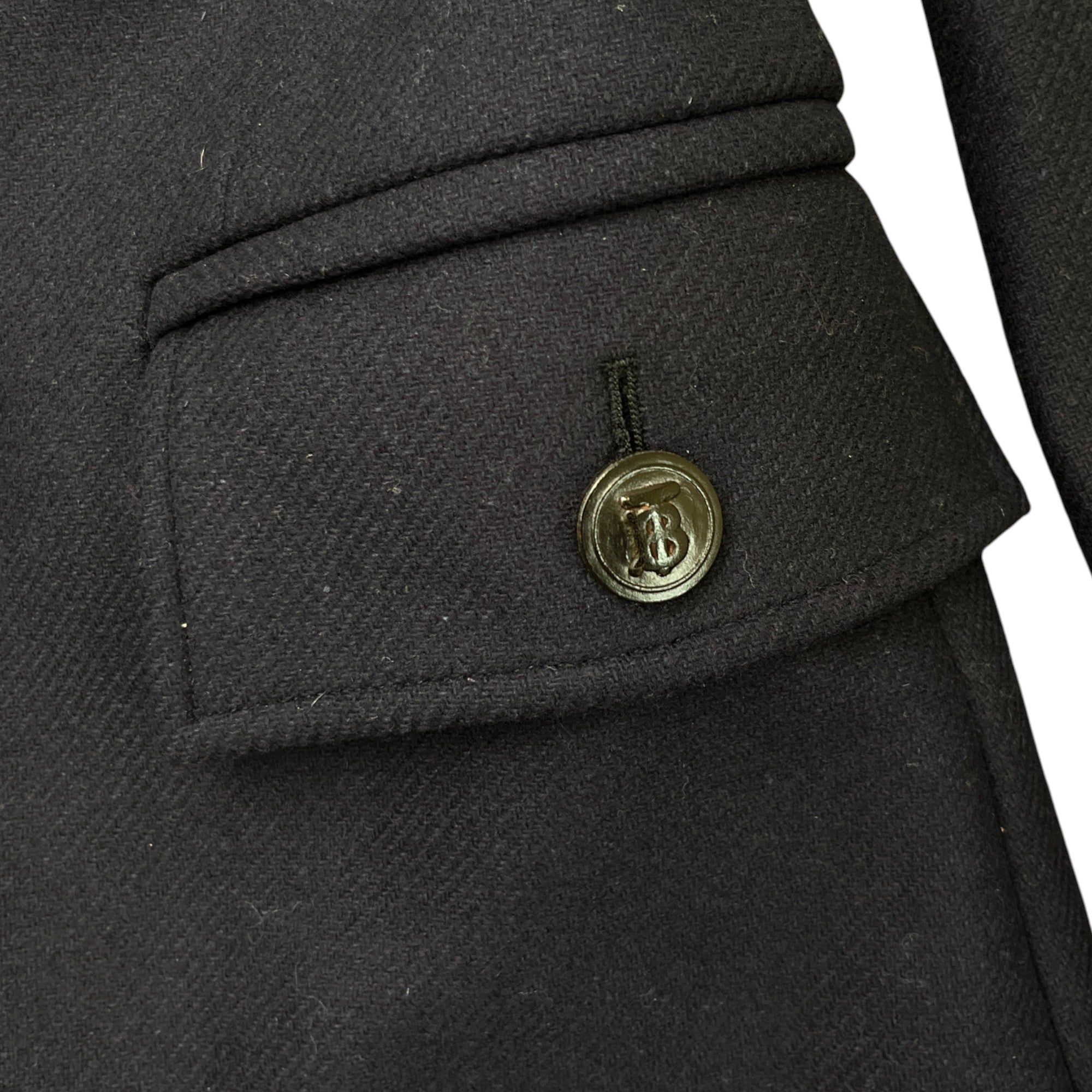 Women's Double-Faced Wool Cashmere Blend Gilet Navy Size IT 38 / UK 6