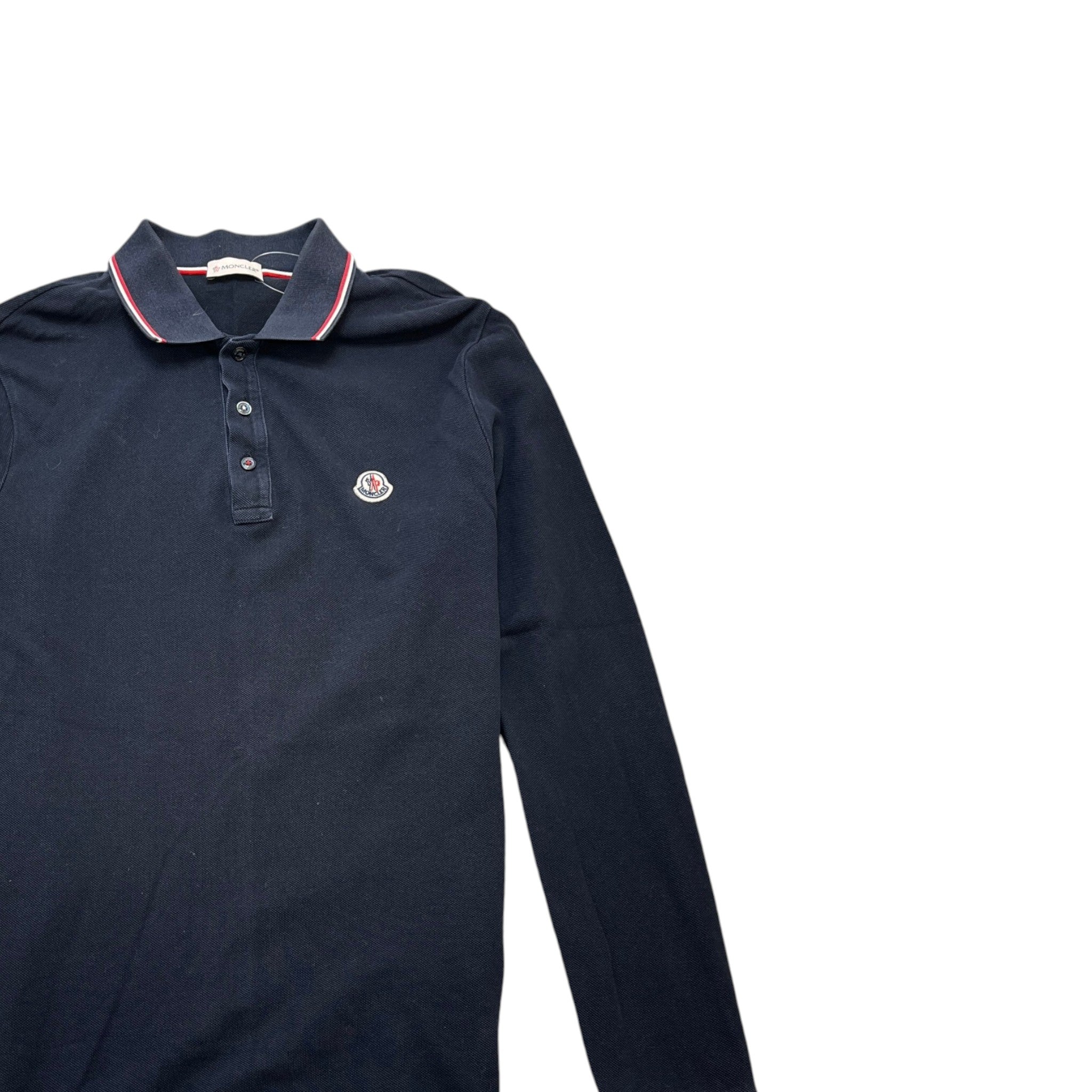 Men's Maglia Polo Shirt Navy Size M