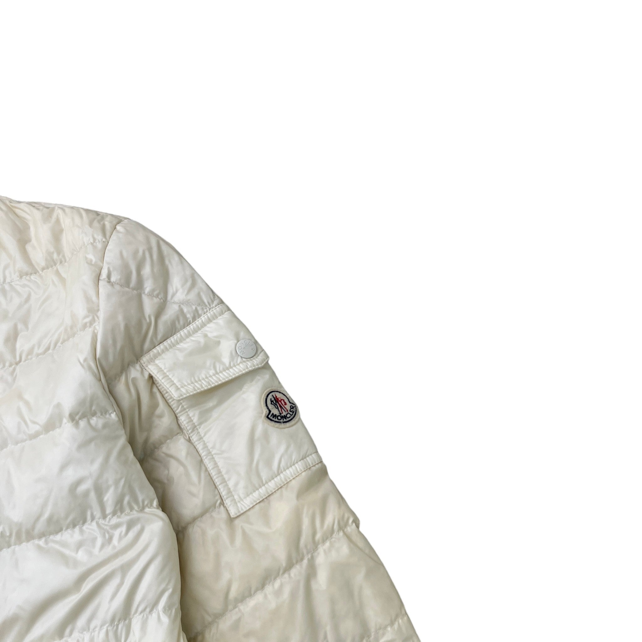 Men's Lambot Down Jacket Cream Size 1 / S