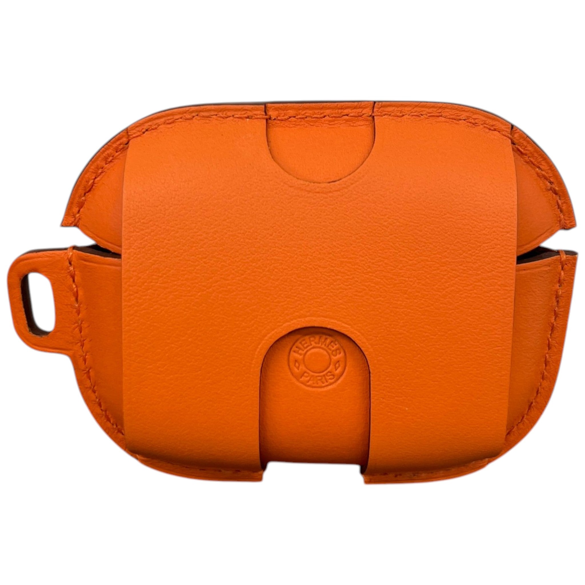 Men's Airpod Case Lanyard Orange