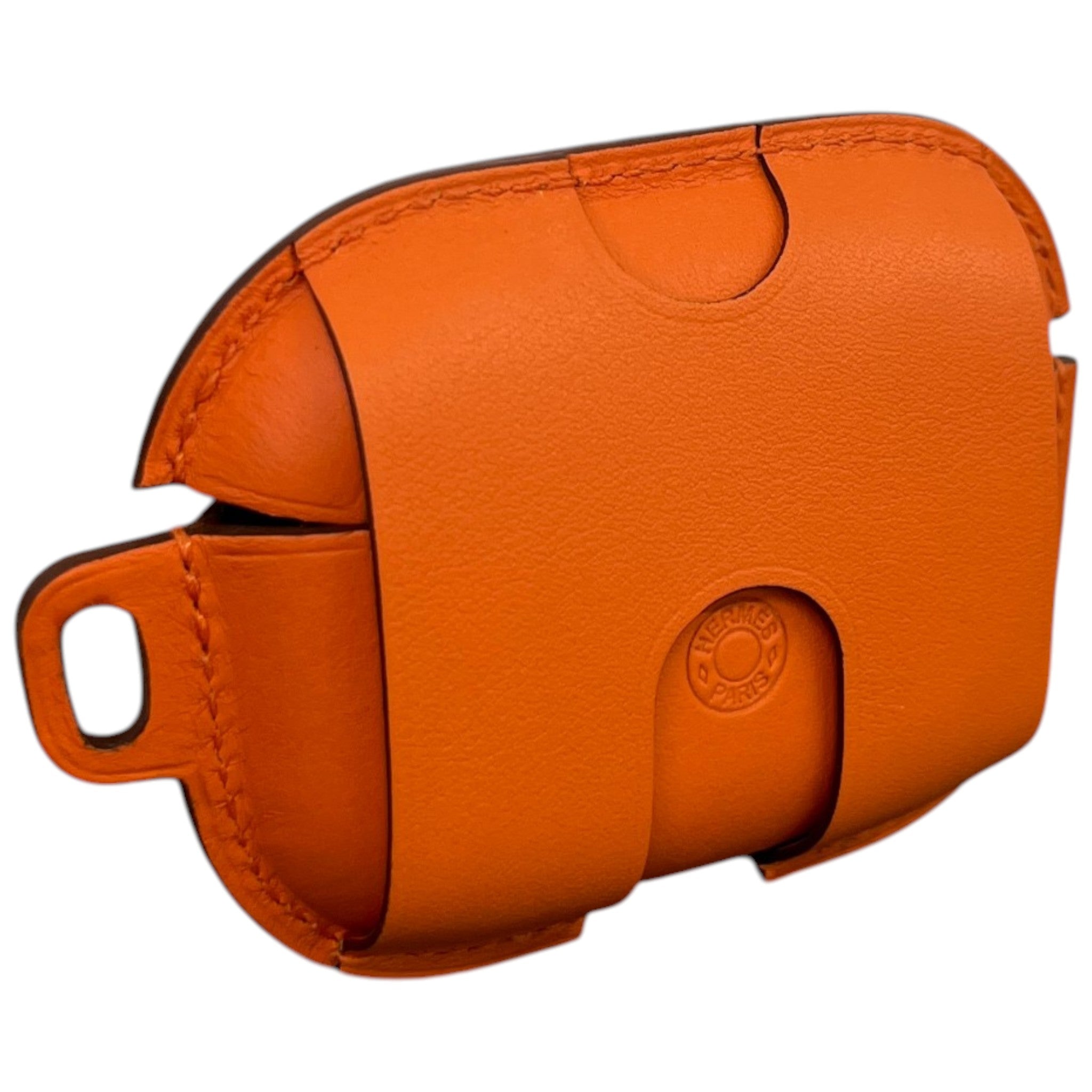 Men's Airpod Case Lanyard Orange
