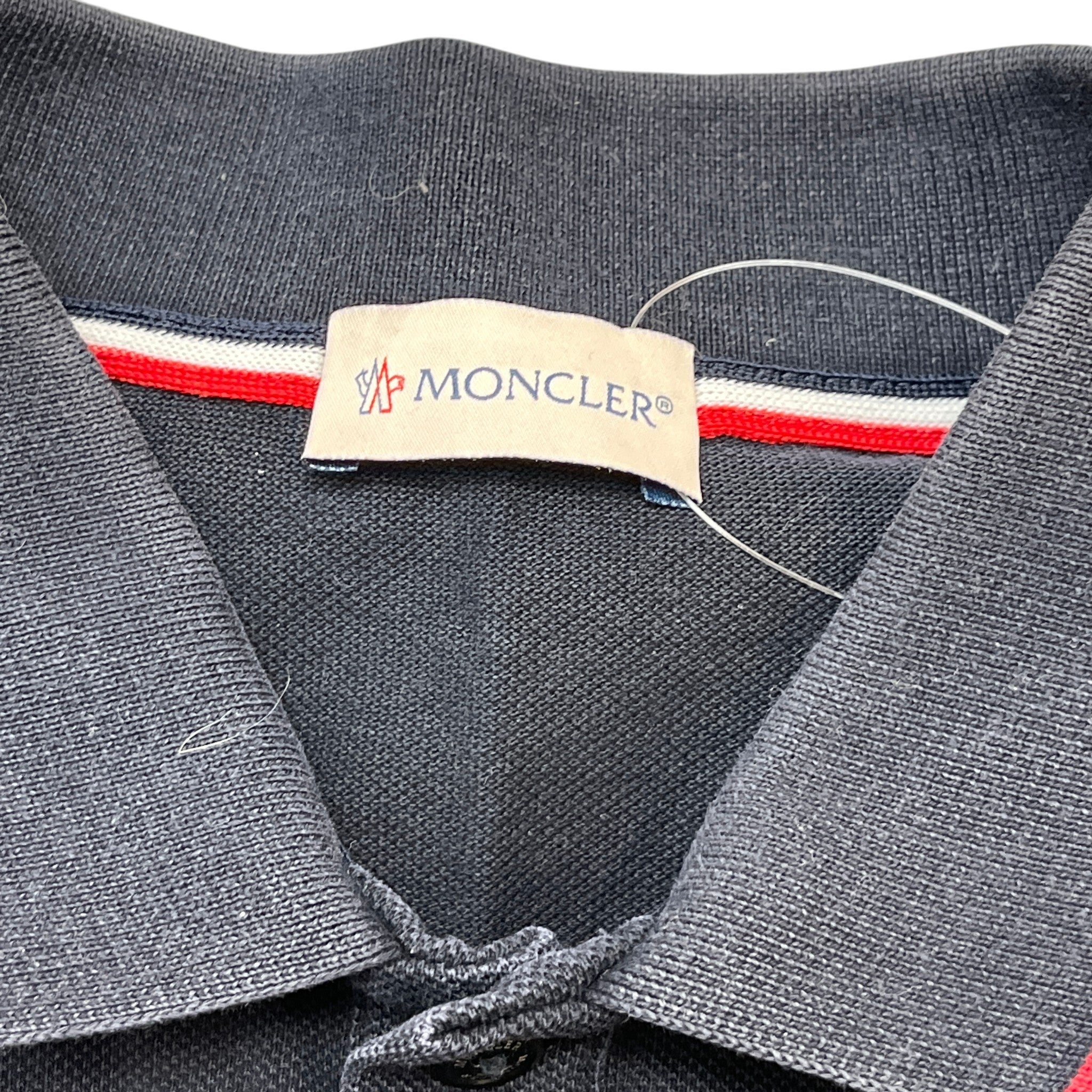 Men's Maglia Polo Shirt Navy Size M